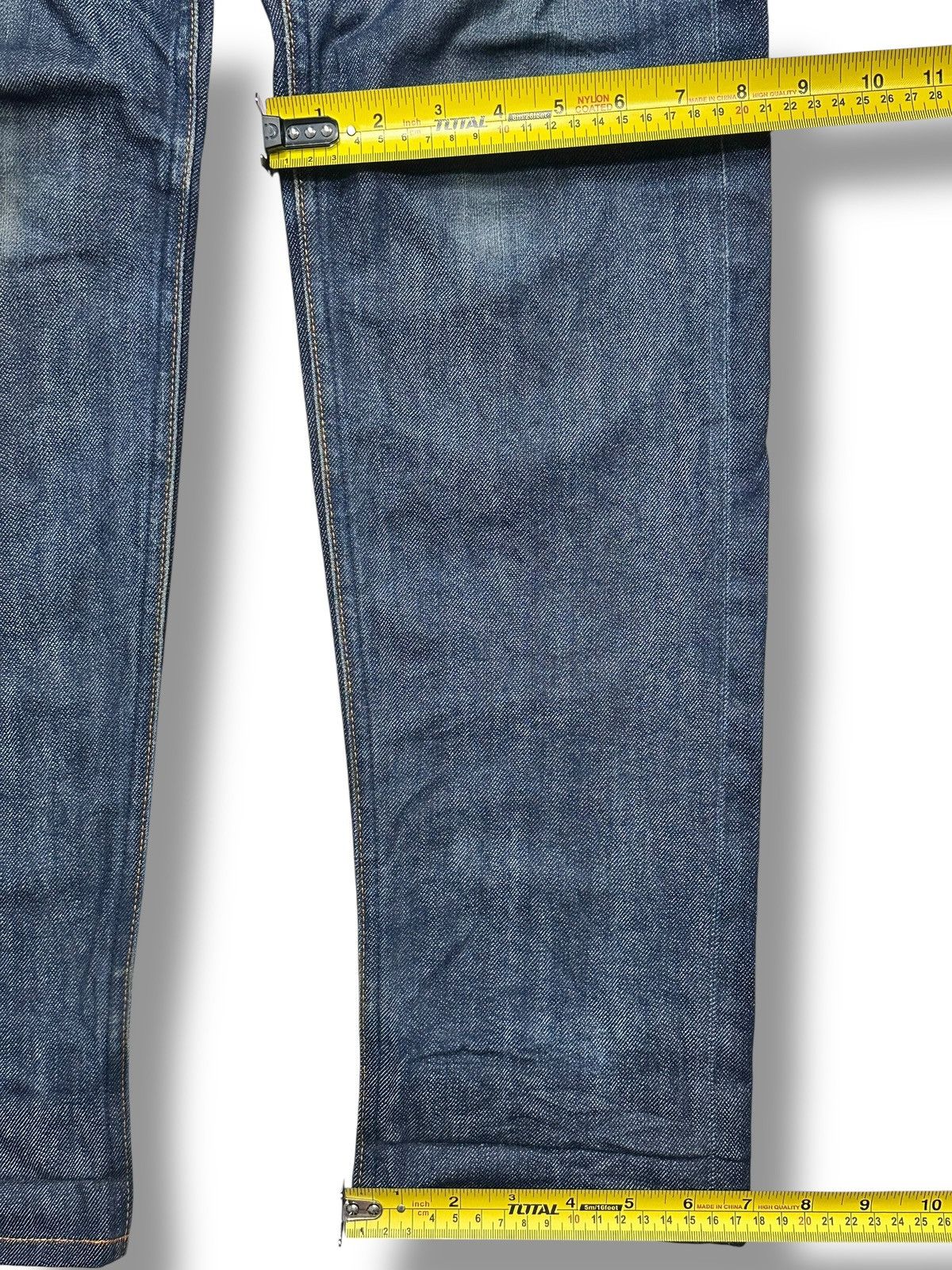 Jil Sander × Uniqlo Uniqlo +J Slim Fit Selvedge Japan Denim Jeans With Faded Size US 34 / EU 50 - 21 Thumbnail