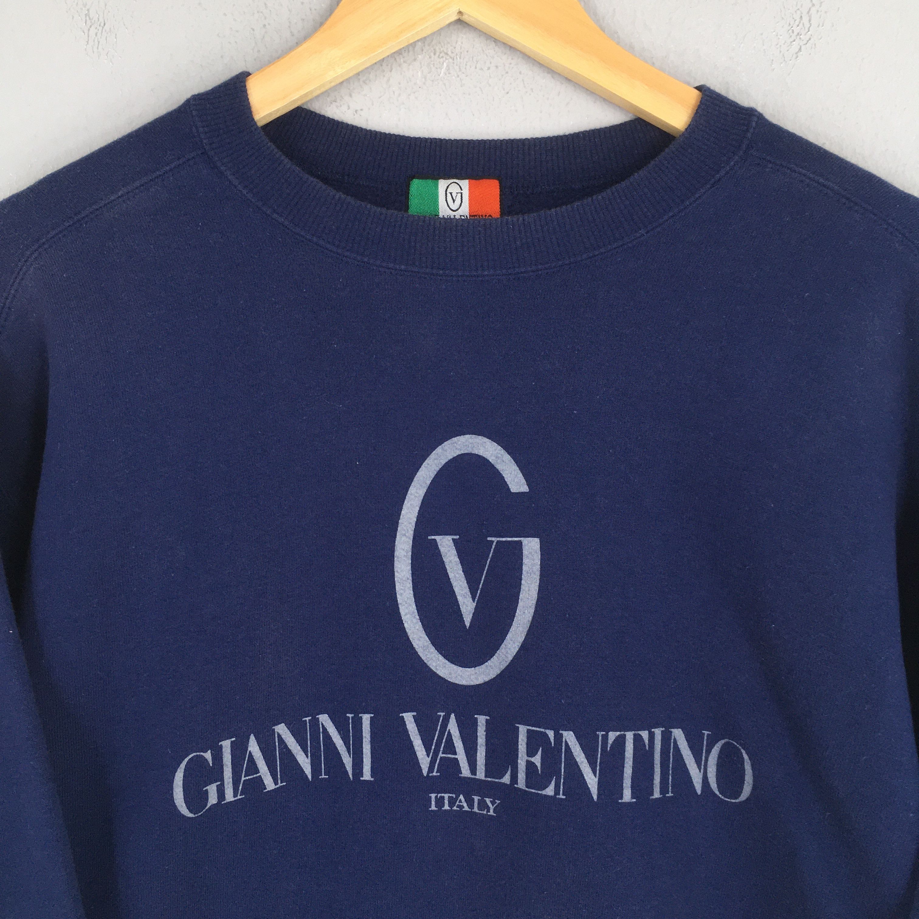 Gianni Valentino × Vintage Vintage Gianni Valentino Sweatshirt Large Size US L / EU 52-54 / 3 - 2 Thumbnail