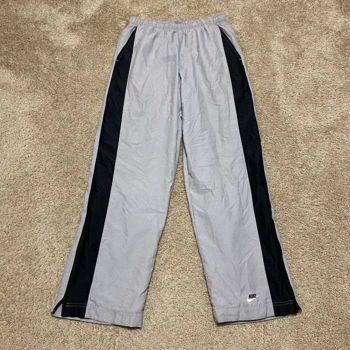 Nike VTG Nike Mens Track Pants Medium Ankle Zip Baggy Lined Y2K Grailed