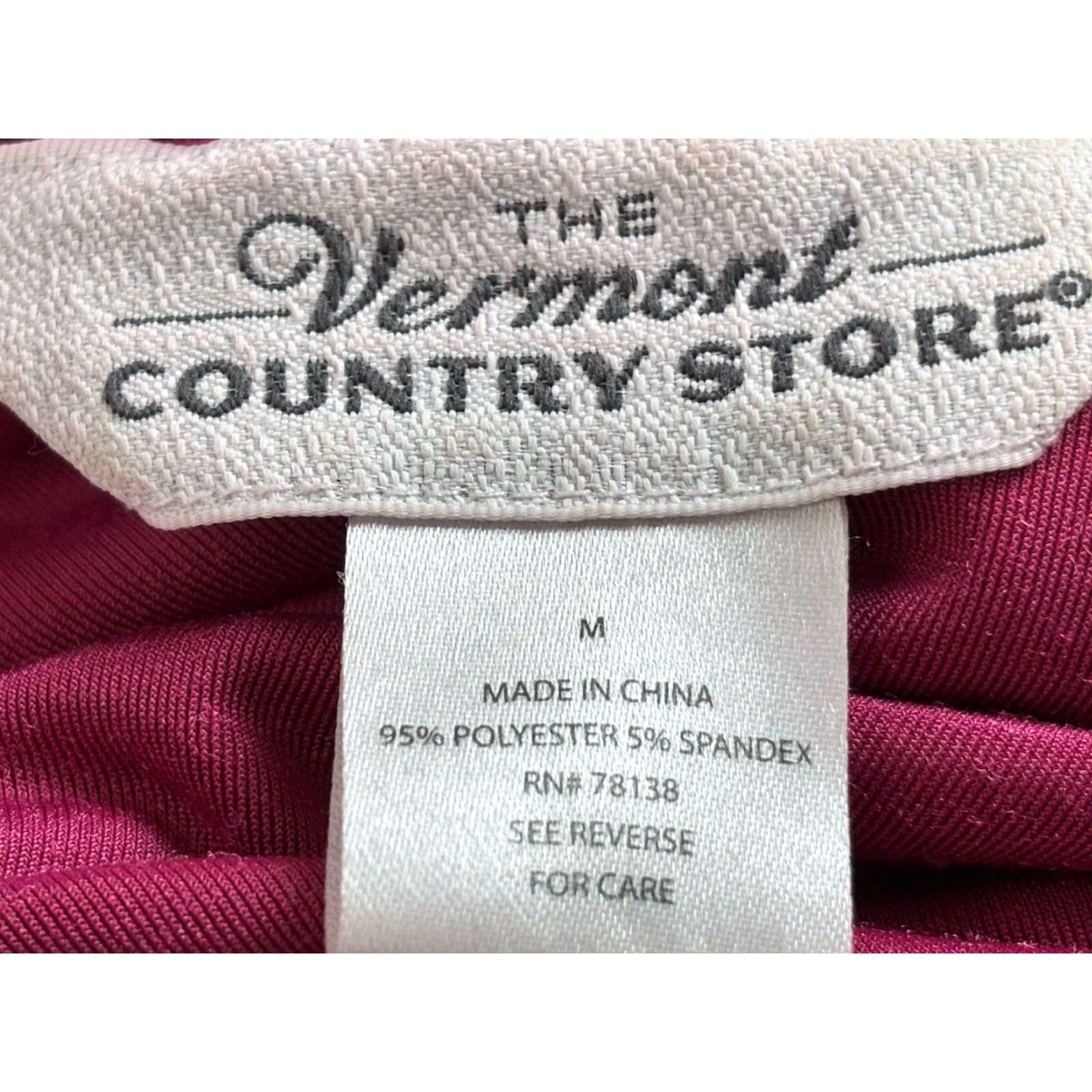 Velour The Vermont Country Store Long Velour Robe Sz M Quilted Yoke Zip House Dress Magenta Size M / US 6-8 / IT 42-44 - 6 Thumbnail