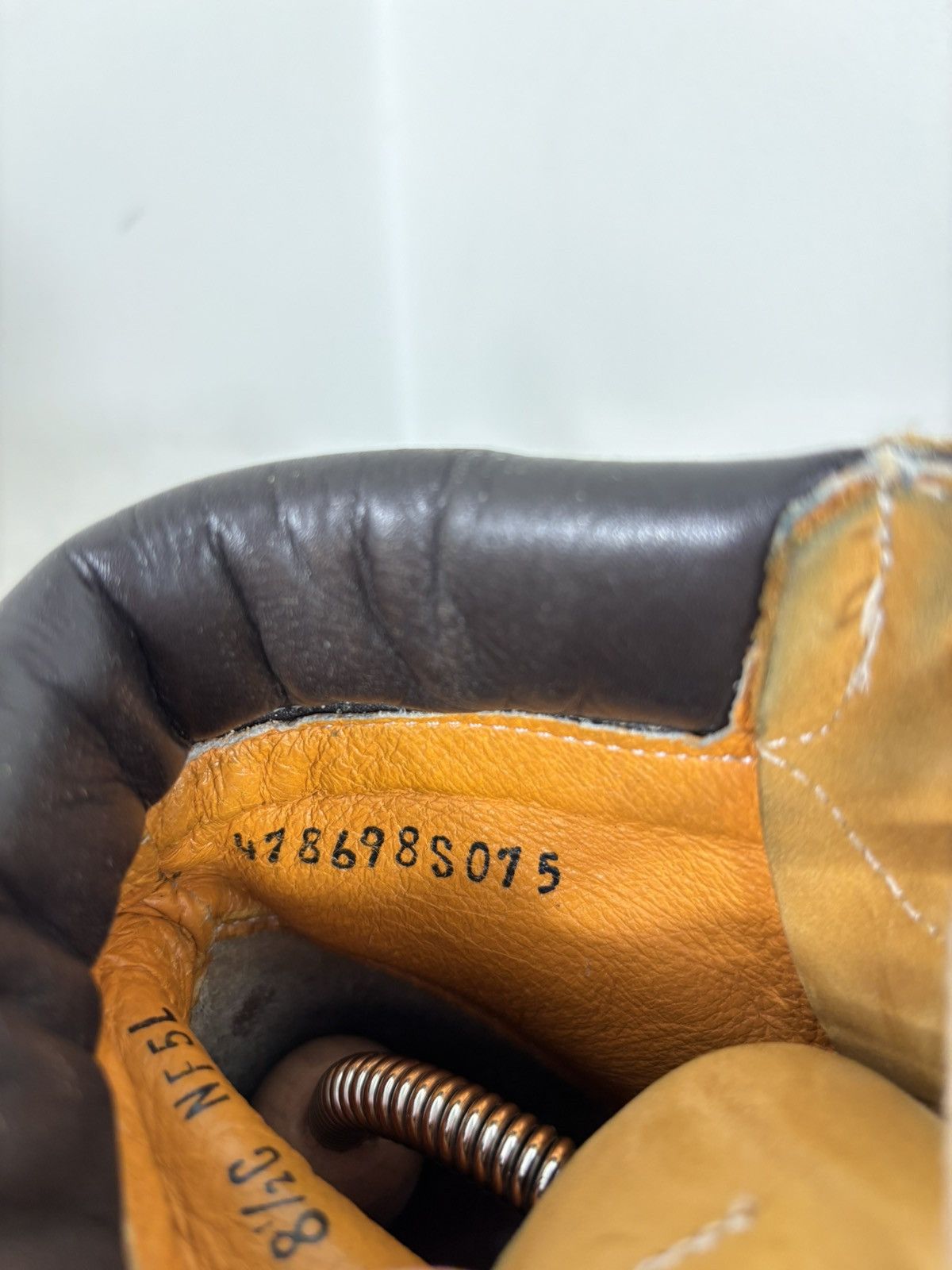Other No Frontera Men’s Leather Work Service Boots Goodyear Welt Size US 8.5 / EU 41-42 - 20 Thumbnail