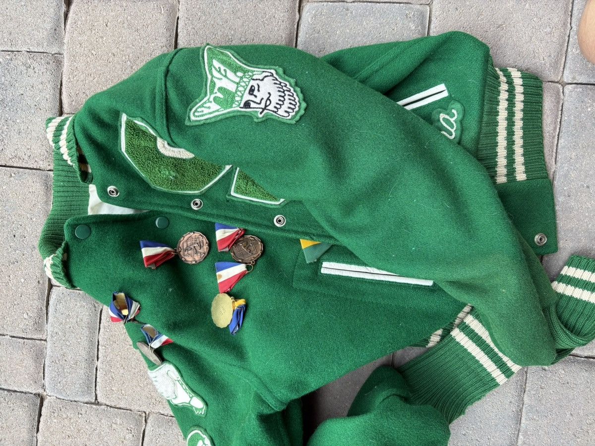 Vintage Vintage 80’s letterman jacket Size S / US 4 / IT 40 - 9 Thumbnail