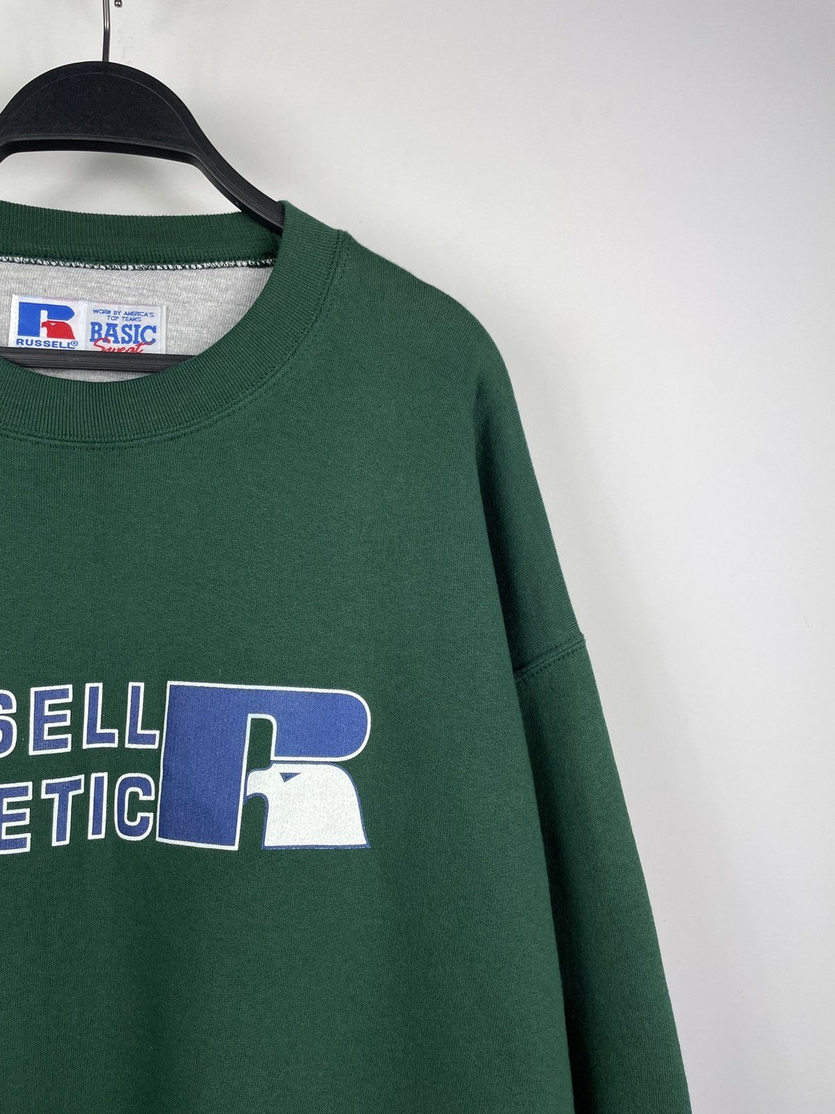 Russell Athletic × Vintage Vintage Russell Athletic Logo Basic Sweatshirt Size US XL / EU 56 / 4 - 3 Thumbnail