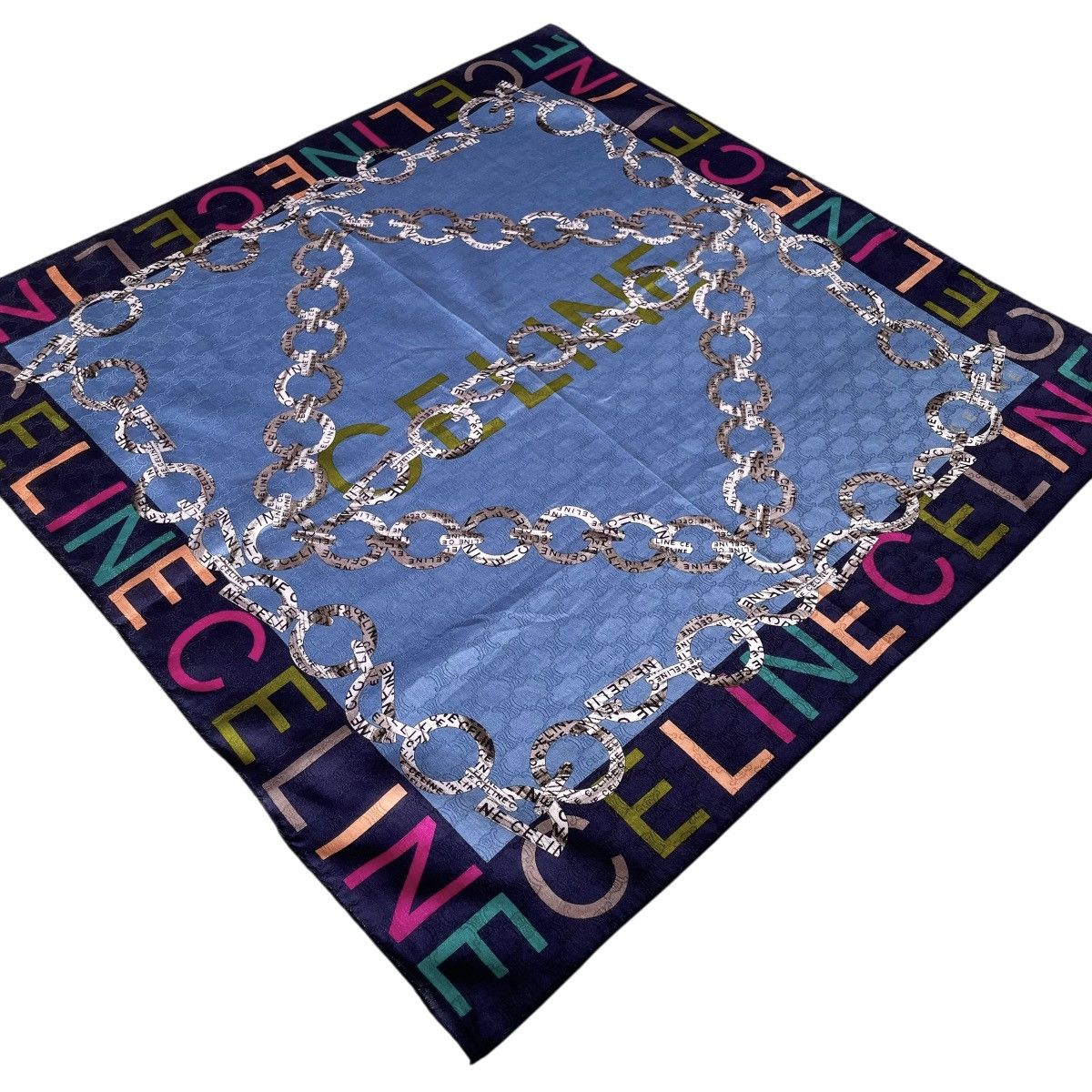 Celine Lot Of 2 Celine Paris Large Designer Handkerchief Size ONE SIZE - 5 Thumbnail