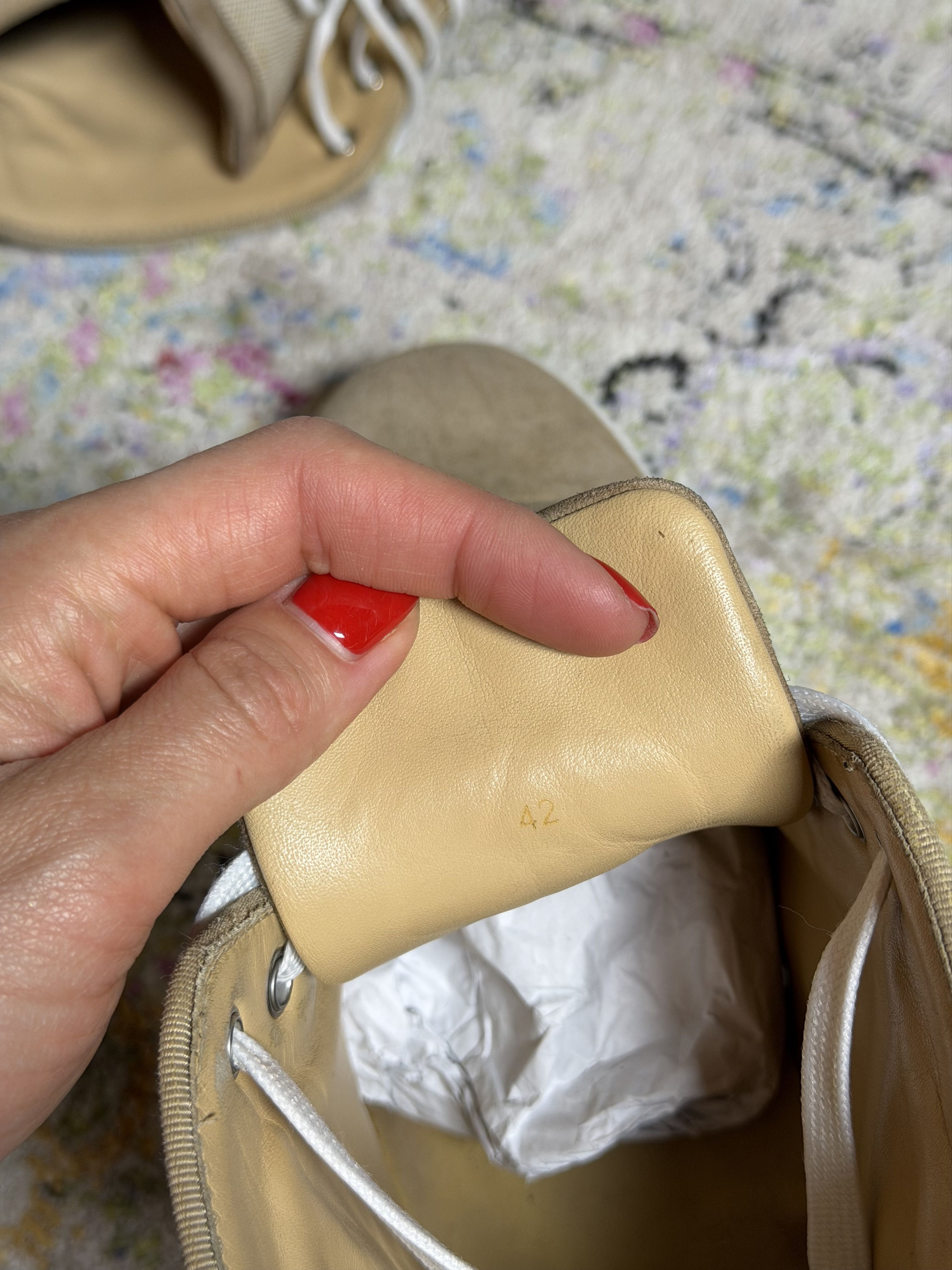 Christian Louboutin Christian Louboutin Louis Orlato Beige Sneakers Size US 9 / EU 42 - 11 Thumbnail