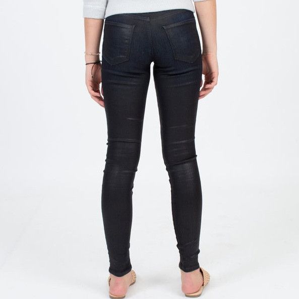 Lucky Brand Lucky Brand Coated Legging Skinny Jeans Brooke Lawndale Size 28" / US 6 / IT 42 - 2 Thumbnail