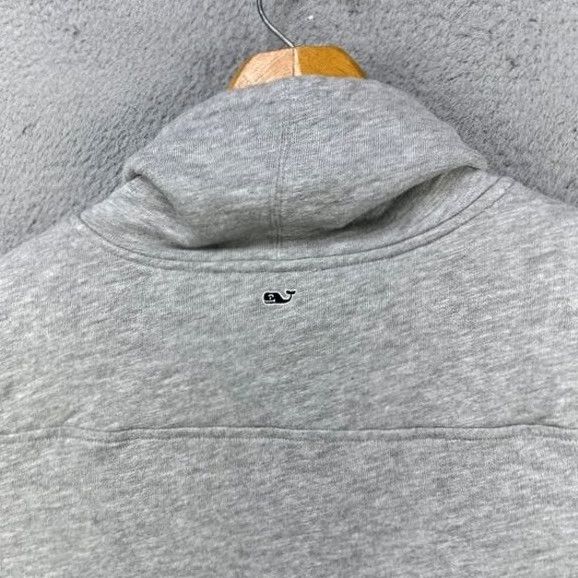 Vineyard Vines Vineyard Vines Sweatshirt Cowl Neck Mens Small Gray Drawstring Logo Pullover Size US S / EU 44-46 / 1 - 5 Thumbnail