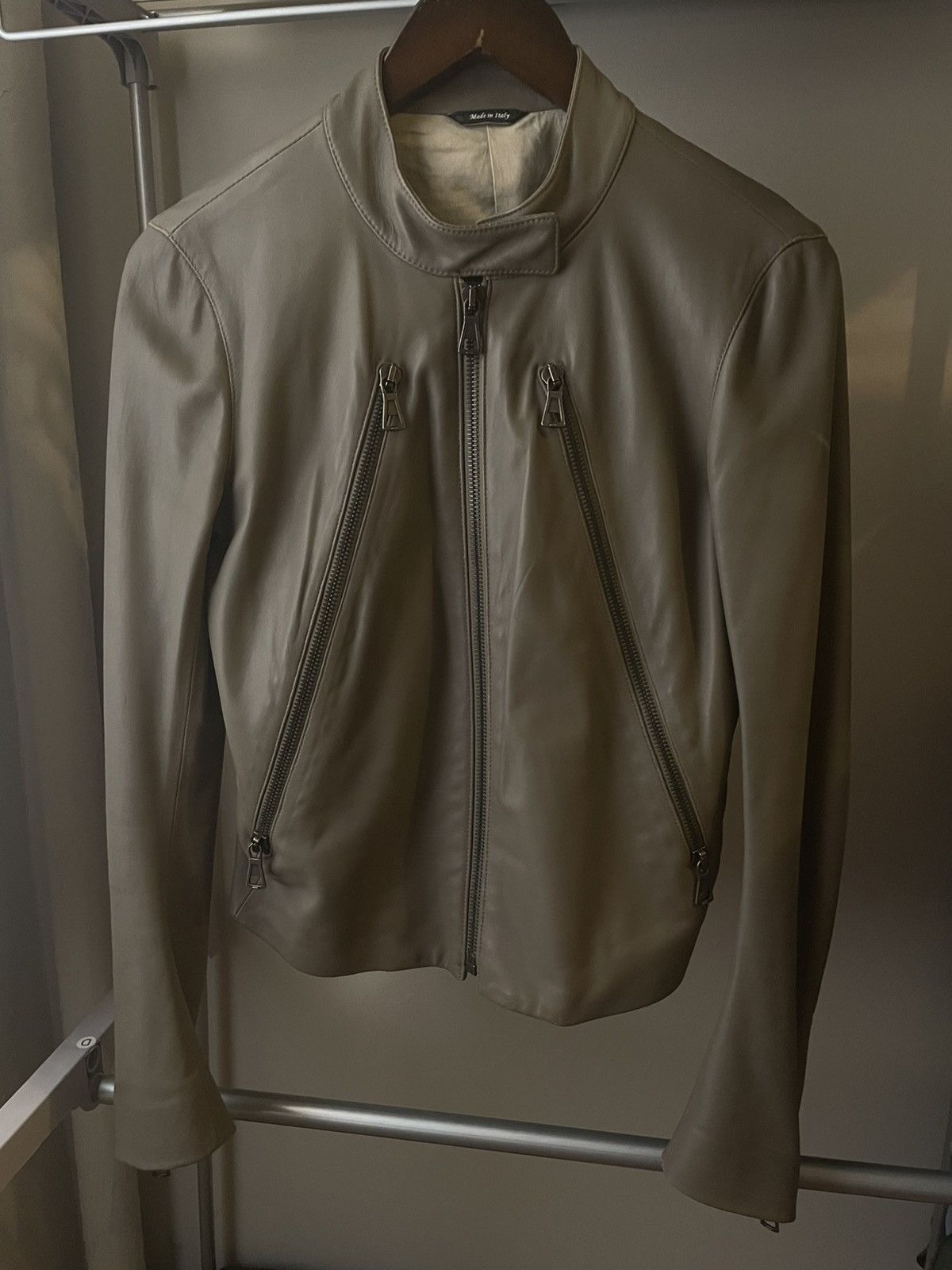 Maison Margiela Maison Martin Margiela 5 zip Leather Jacket Size S / US 4 / IT 40 - 1 Thumbnail
