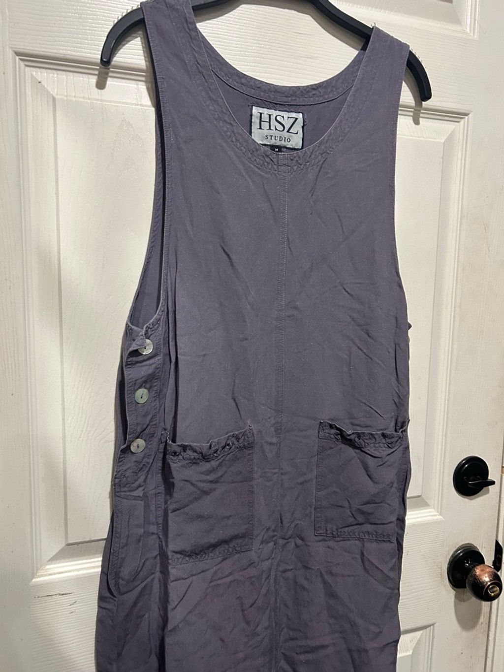 Other Women's HSZ Studio purple Linen Blend Sleeveless Dress M Size M / US 6-8 / IT 42-44 - 2 Thumbnail