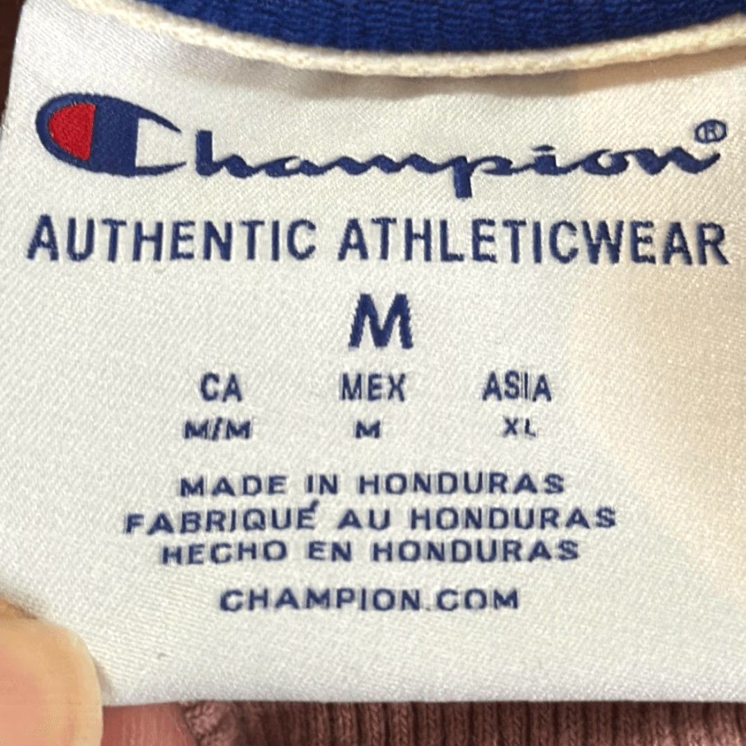 Champion Champion Sweatshirt Pink Mock Neck Womens M Medium Pullover Athletic Activewear Regular Size Size M / US 6-8 / IT 42-44 - 6 Thumbnail