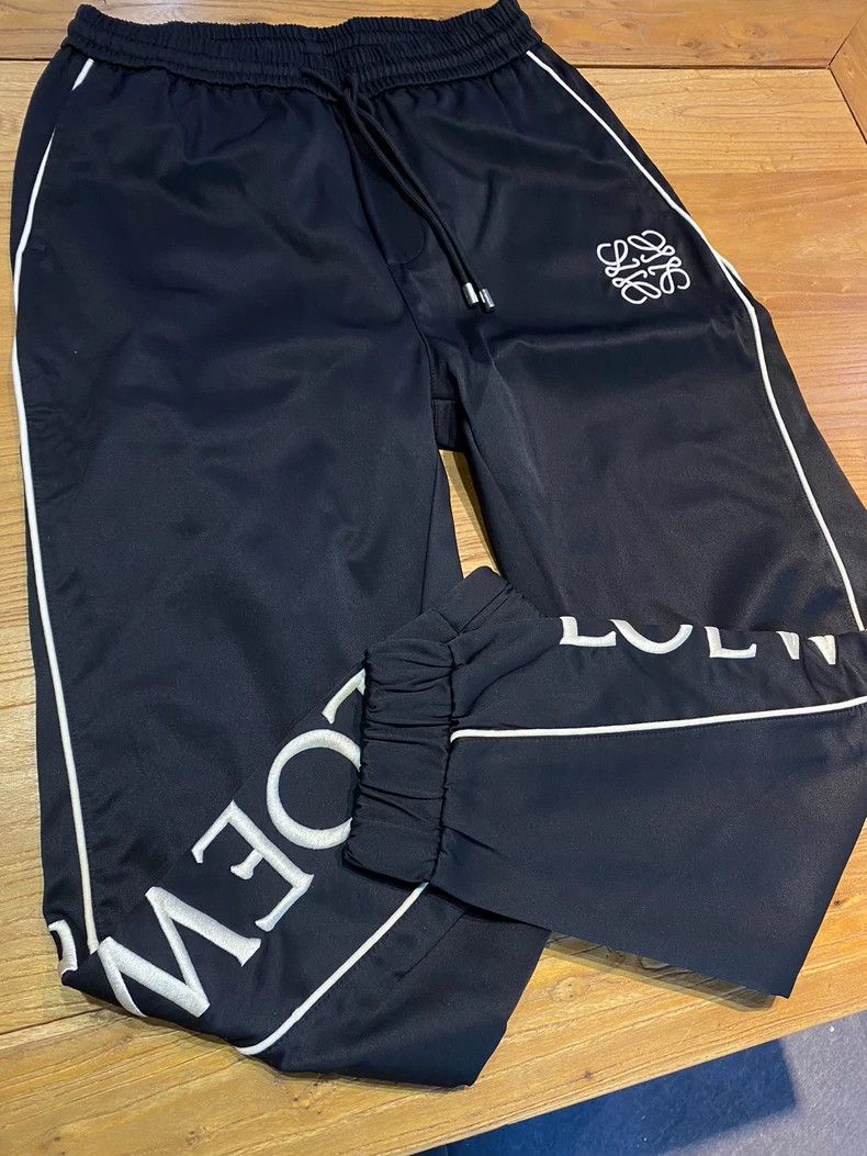 Loewe LOEWE sizeM Black comfortable quick-dry fabric letter LOGO Size 27" / US 4 / IT 40 - 1 Thumbnail