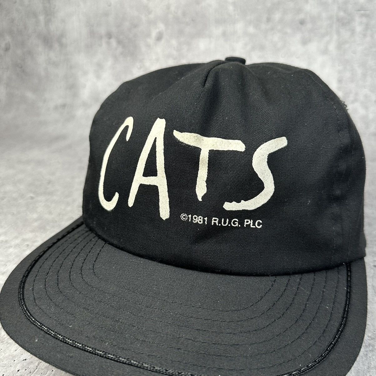 Vintage 80’s Cats Musical Hat Cap Baseball EuroCap Retro Memorabilia Size ONE SIZE - 5 Thumbnail