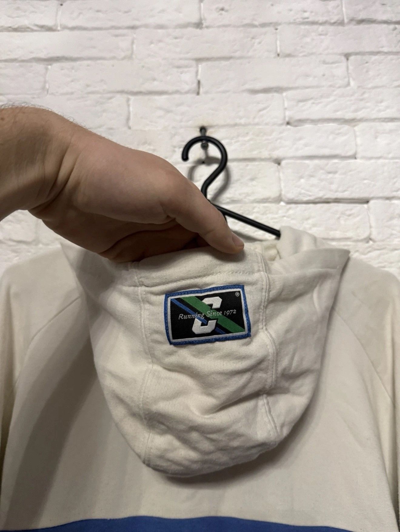 Nike Vintage Nike Cor72Z Full Zip Hoodie Cortez Huge Logo Sz L Size US L / EU 52-54 / 3 - 10 Thumbnail