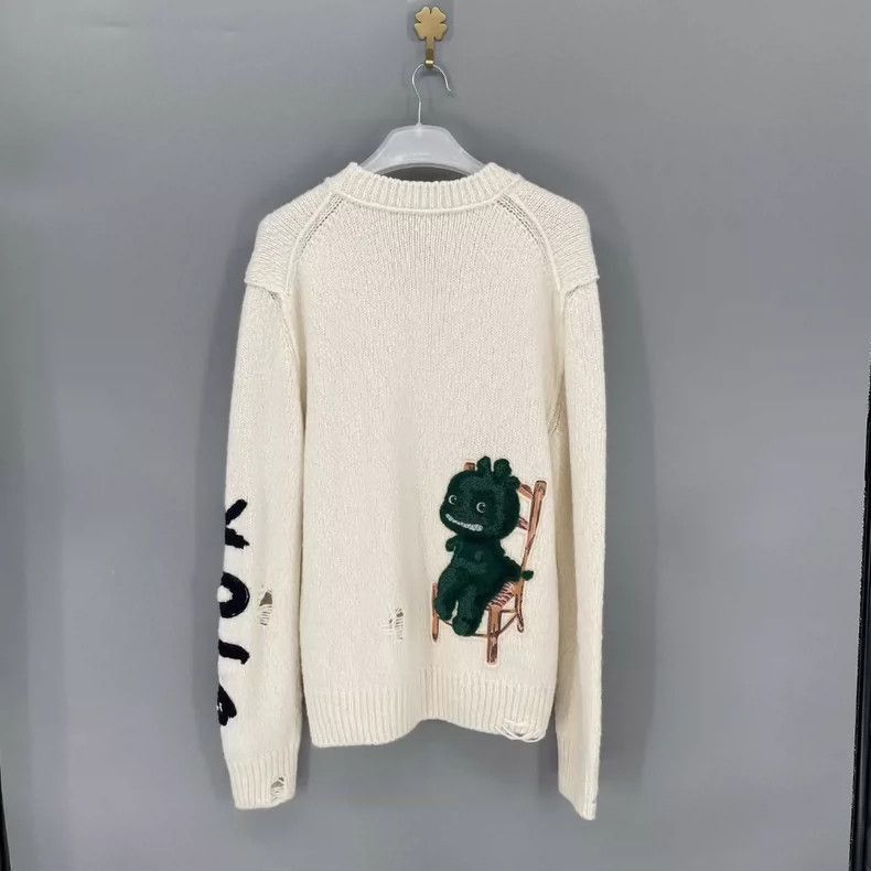 Dior Dior Cartoon Pattern Logo Knit Sweater-2505 Size US S / EU 44-46 / 1 - 2 Thumbnail