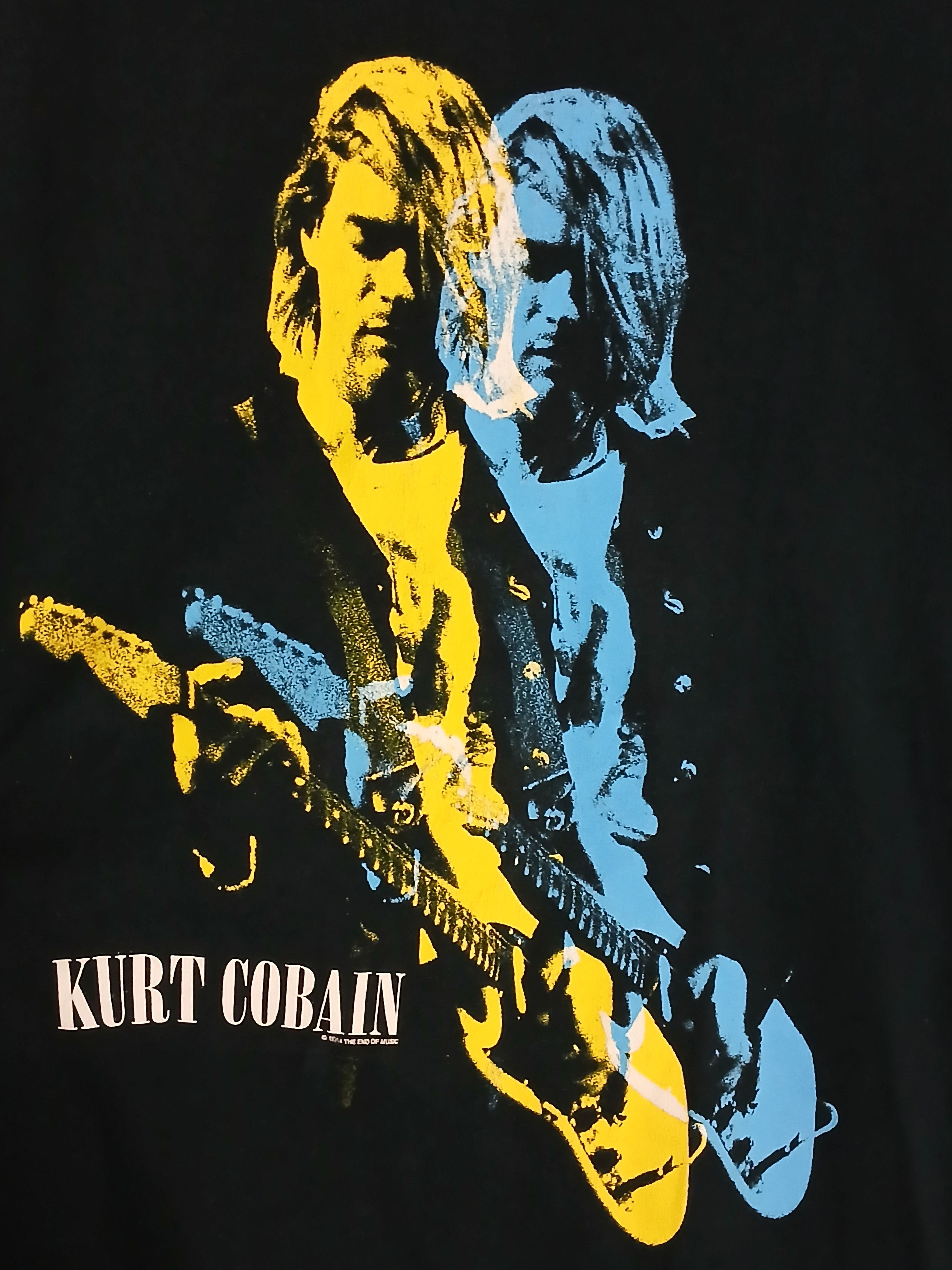 Band Tees × Nirvana Nirvana Kurt Cobain T-Shirt Size US S / EU 44-46 / 1 - 3 Thumbnail