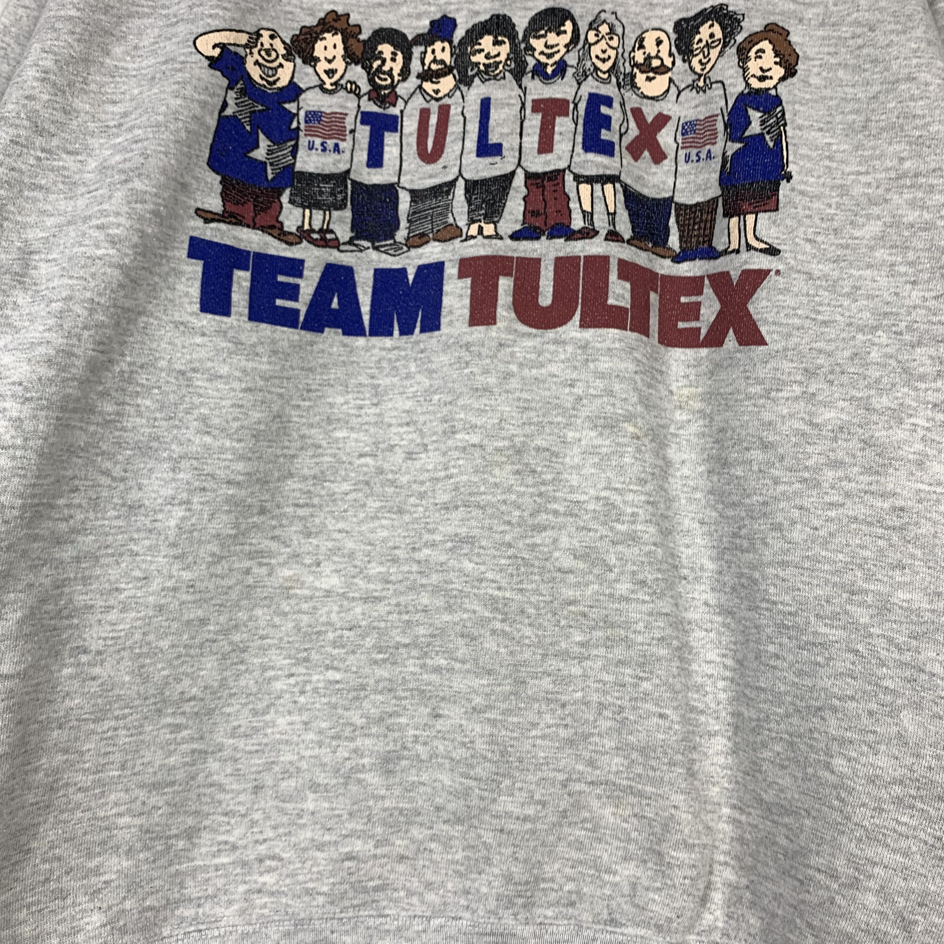 Vintage Vintage Team Tultex Sweatshirt Crewneck Size US L / EU 52-54 / 3 - 3 Thumbnail