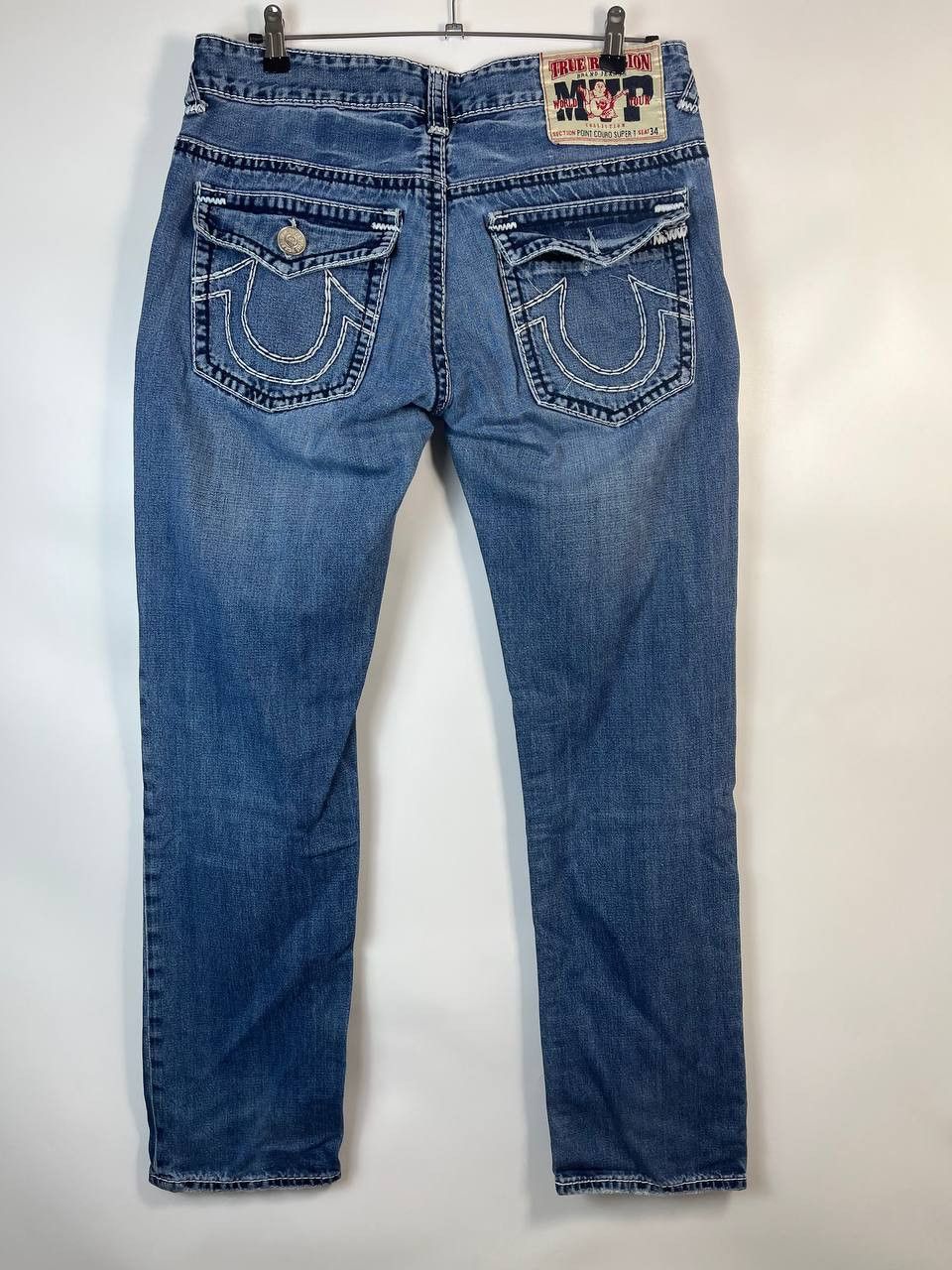 True Religion VINTAGE USA TRUE RELIGION SUPER JEANS STRAIGHT DENIM SIZE 36 Size US 36 / EU 52 - 8 Thumbnail