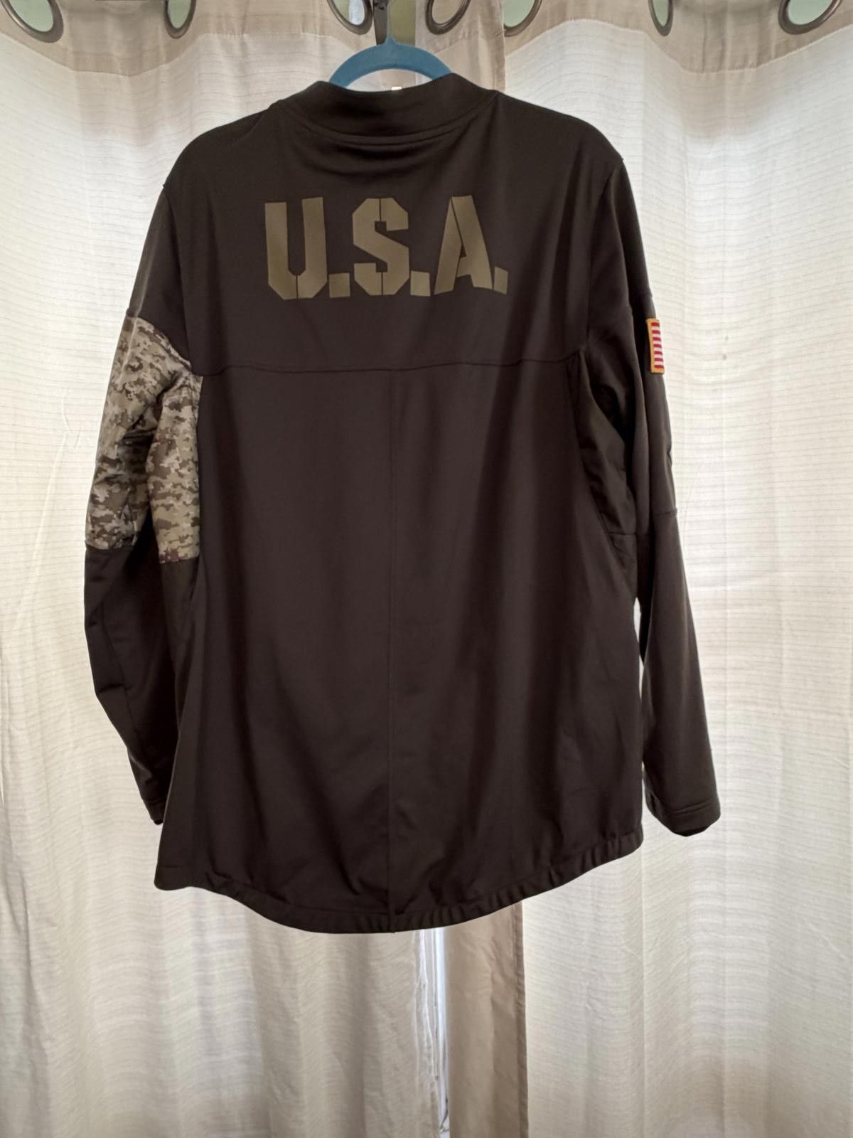 Nike New England Patriots On-Field USA Pullover Jacket LARGE Size US L / EU 52-54 / 3 - 2 Thumbnail