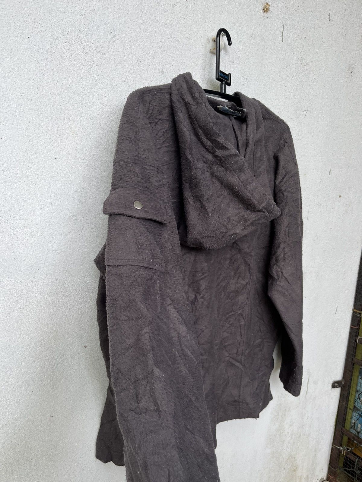 Vintage 💥Vintage 90s Oversized Fleece Button Ups Hoodie Sweatshirts Size US L / EU 52-54 / 3 - 10 Thumbnail
