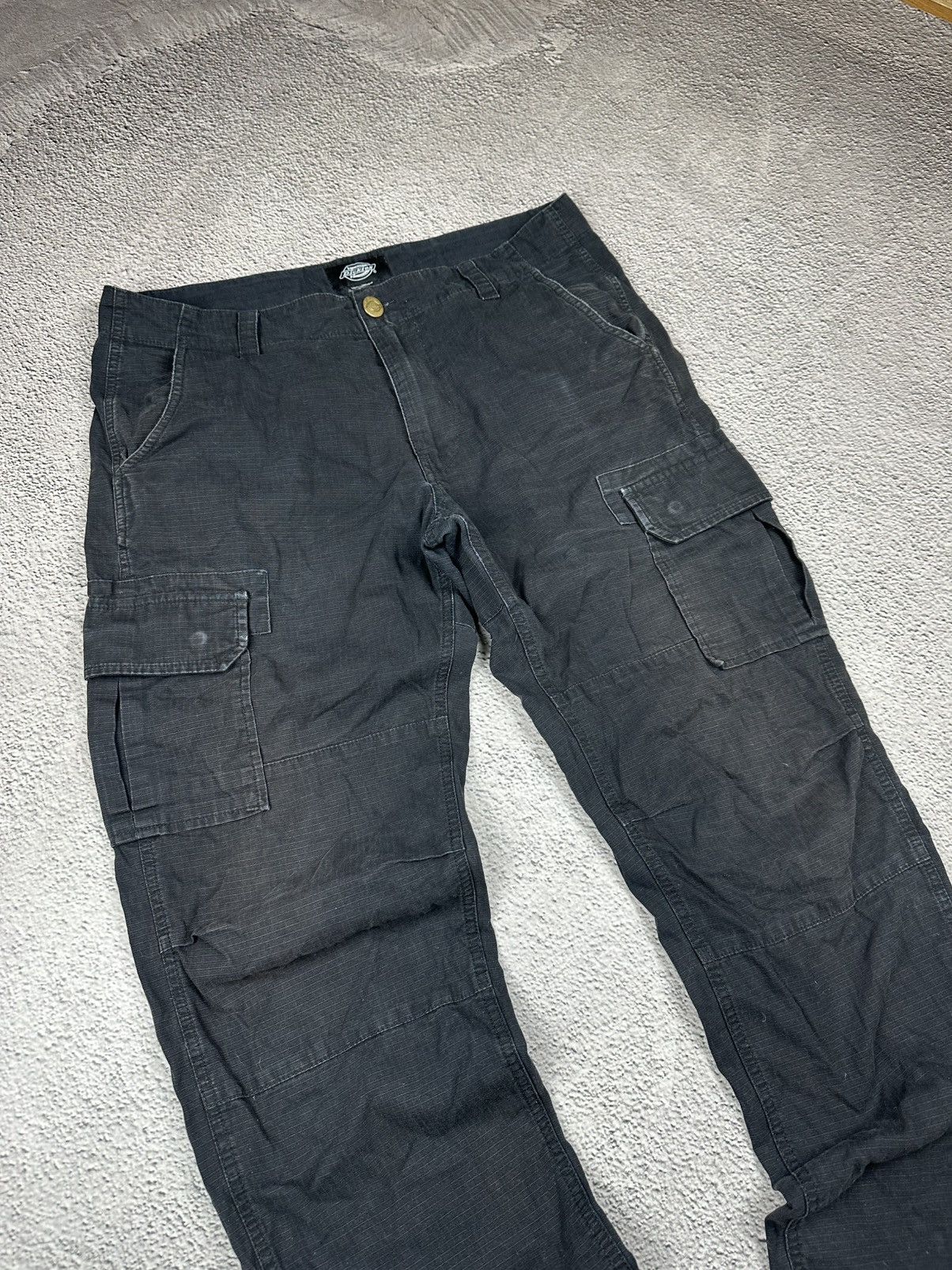 Dickies Vintage Dickies Cargo Pants Faded Distressed Y2K Size US 34 / EU 50 - 5 Thumbnail