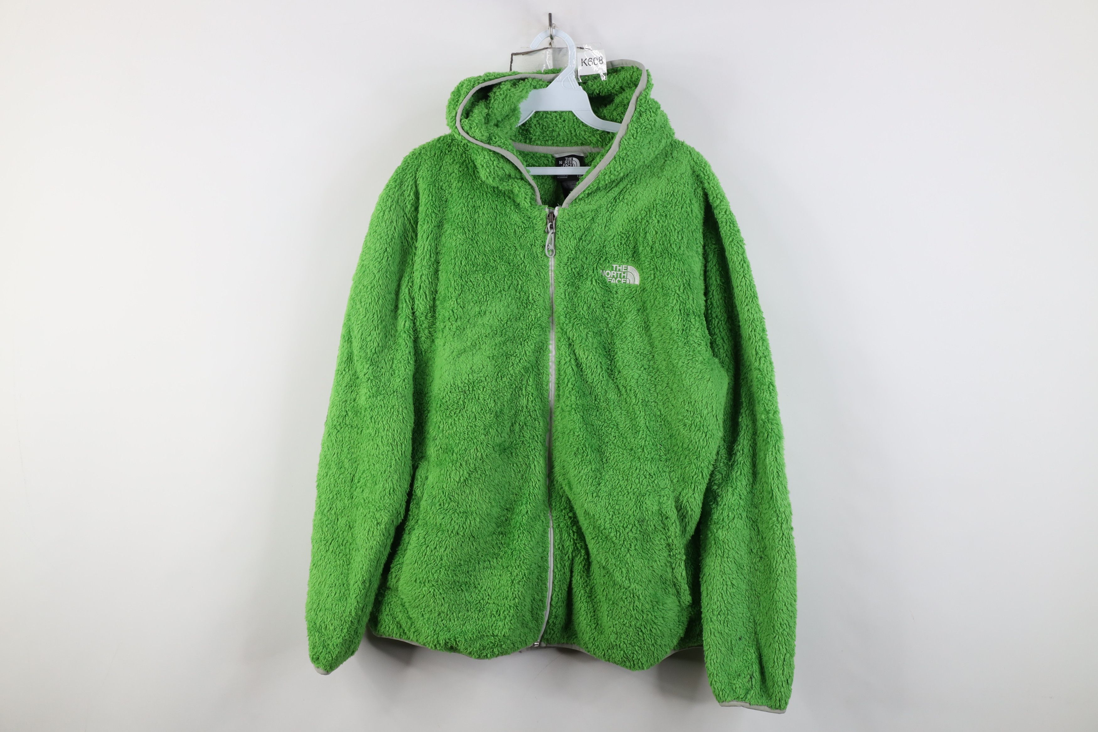 The North Face The North Face Spell Out Shag Monkey Fleece Hooded Jacket Size XXL / US 16-18 / IT 52-54 - 1 Thumbnail