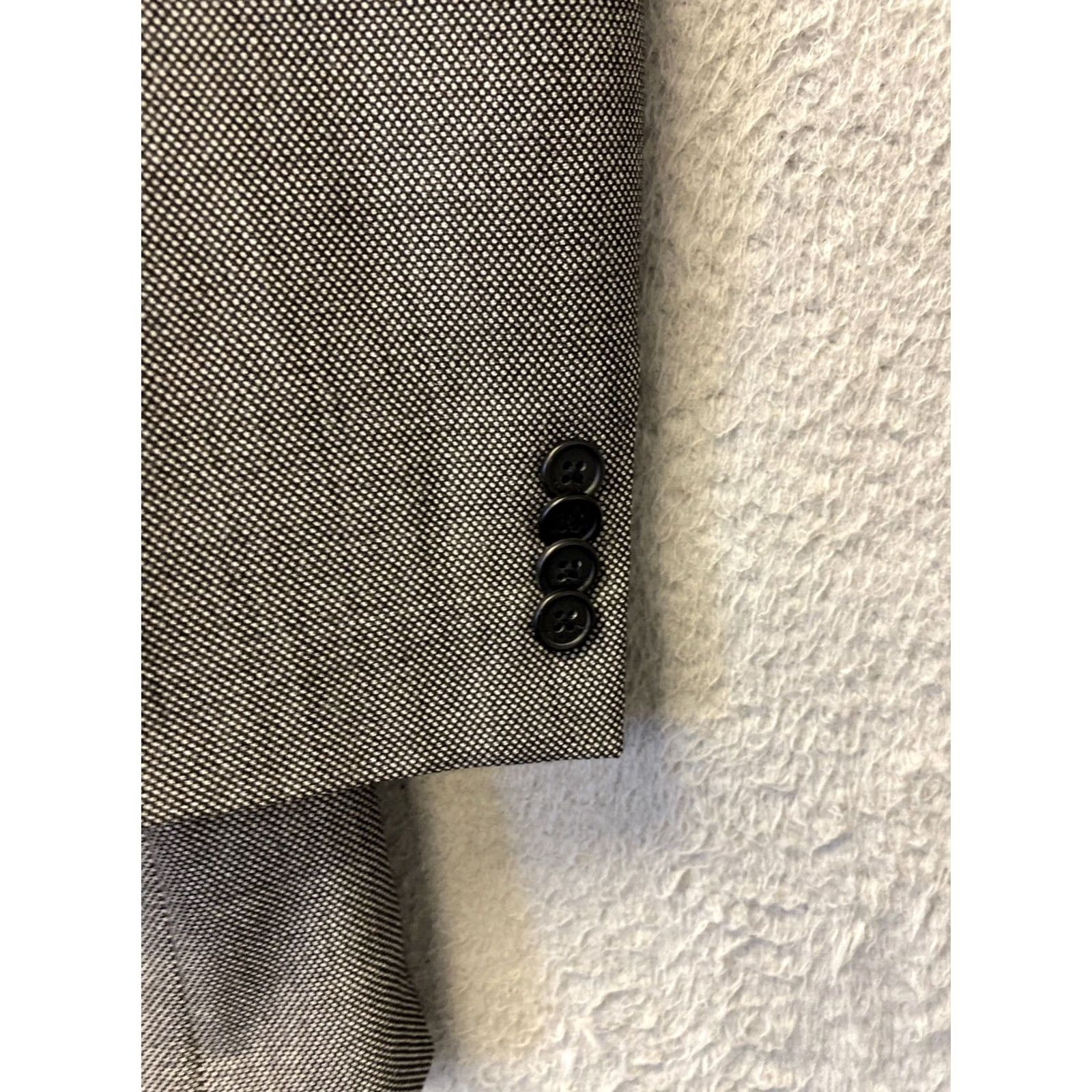 Tommy Hilfiger Tommy Hilfiger Suit 2Pc Set Mens 41R Wool Gray Pants 34x32 /0900 Size 42R - 3 Thumbnail