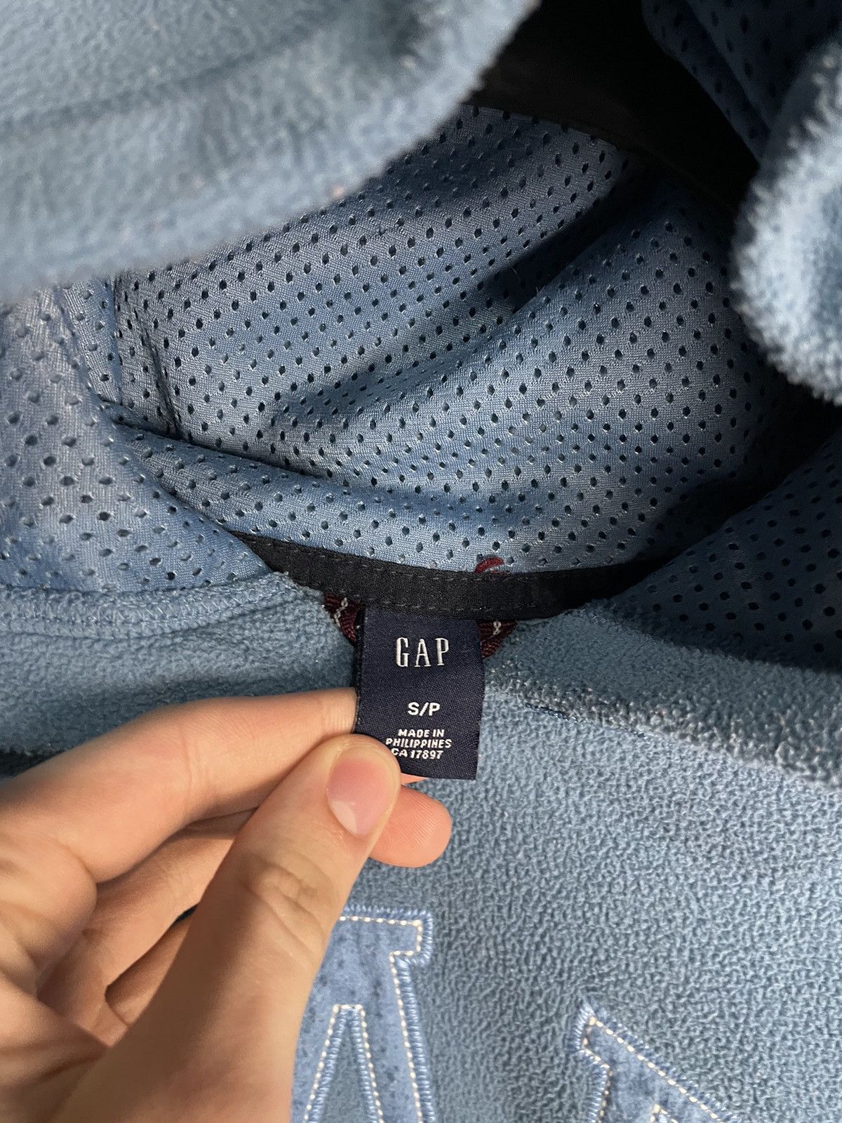 Gap Vintage 90s Gap fleece hoodie Center logo Gorpcore Y2K Size US S / EU 44-46 / 1 - 6 Thumbnail