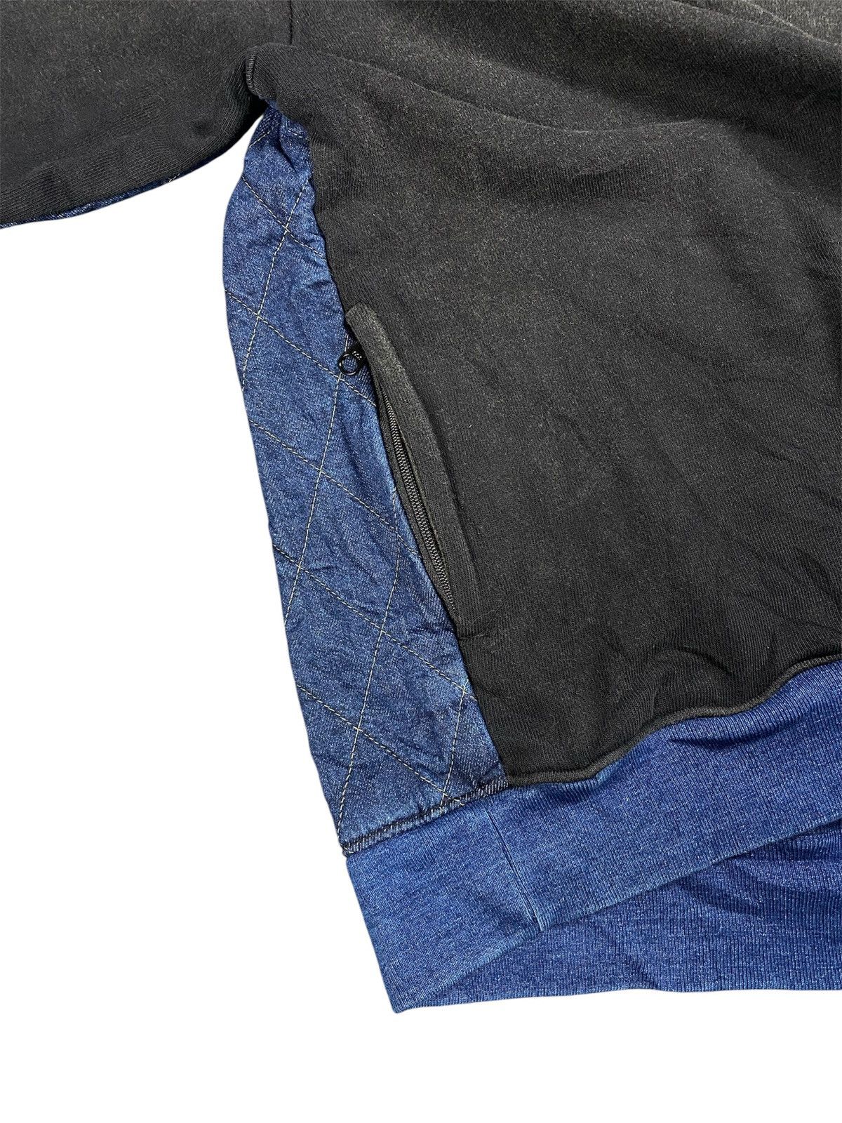 Kapital Kapital Kountry Indigo Waffle Two-Tone Sweater Size US L / EU 52-54 / 3 - 15 Thumbnail