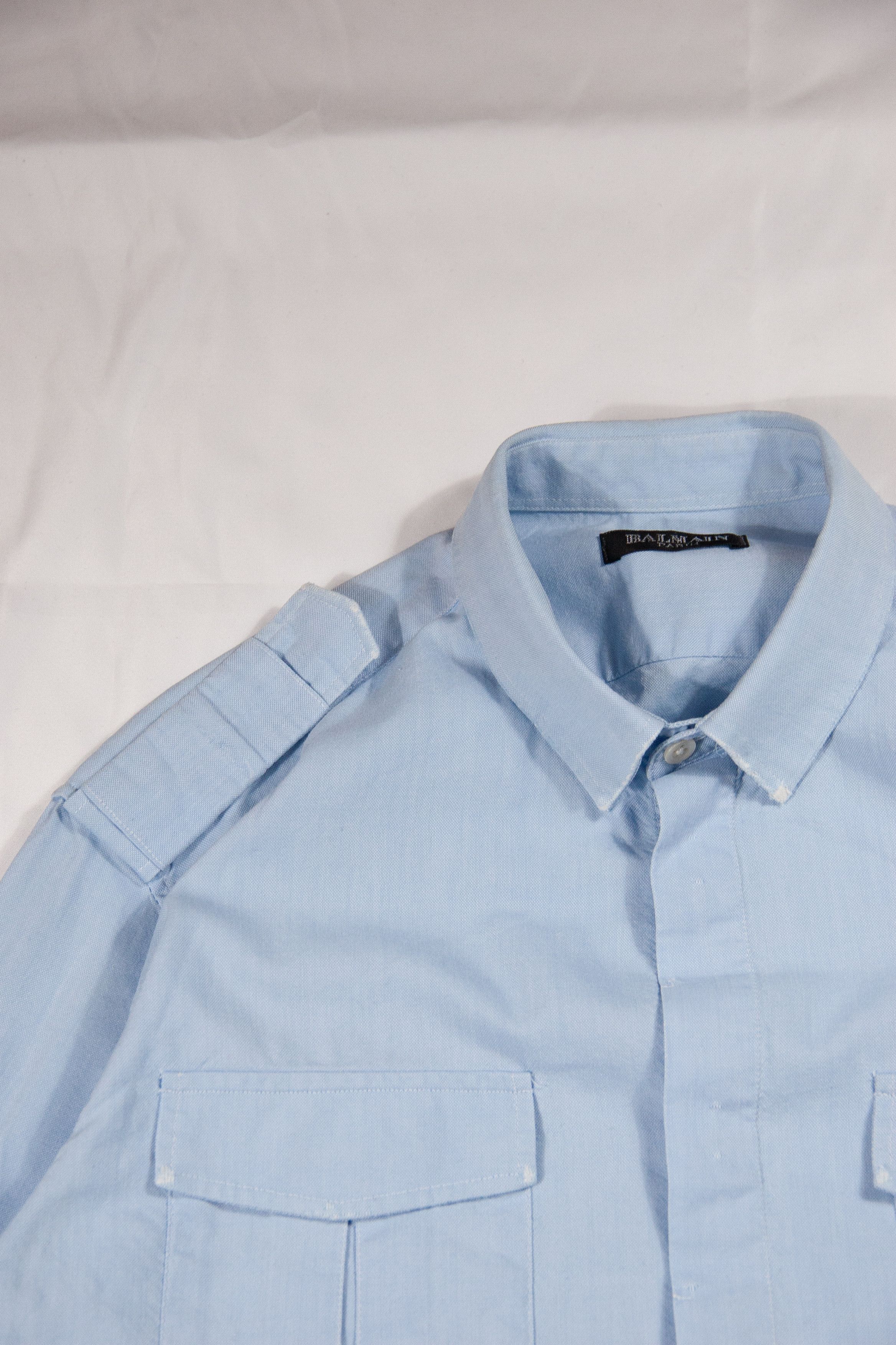 Balmain Balmain SS2010 Shirt by Christophe Decarnin Size US M / EU 48-50 / 2 - 4 Thumbnail