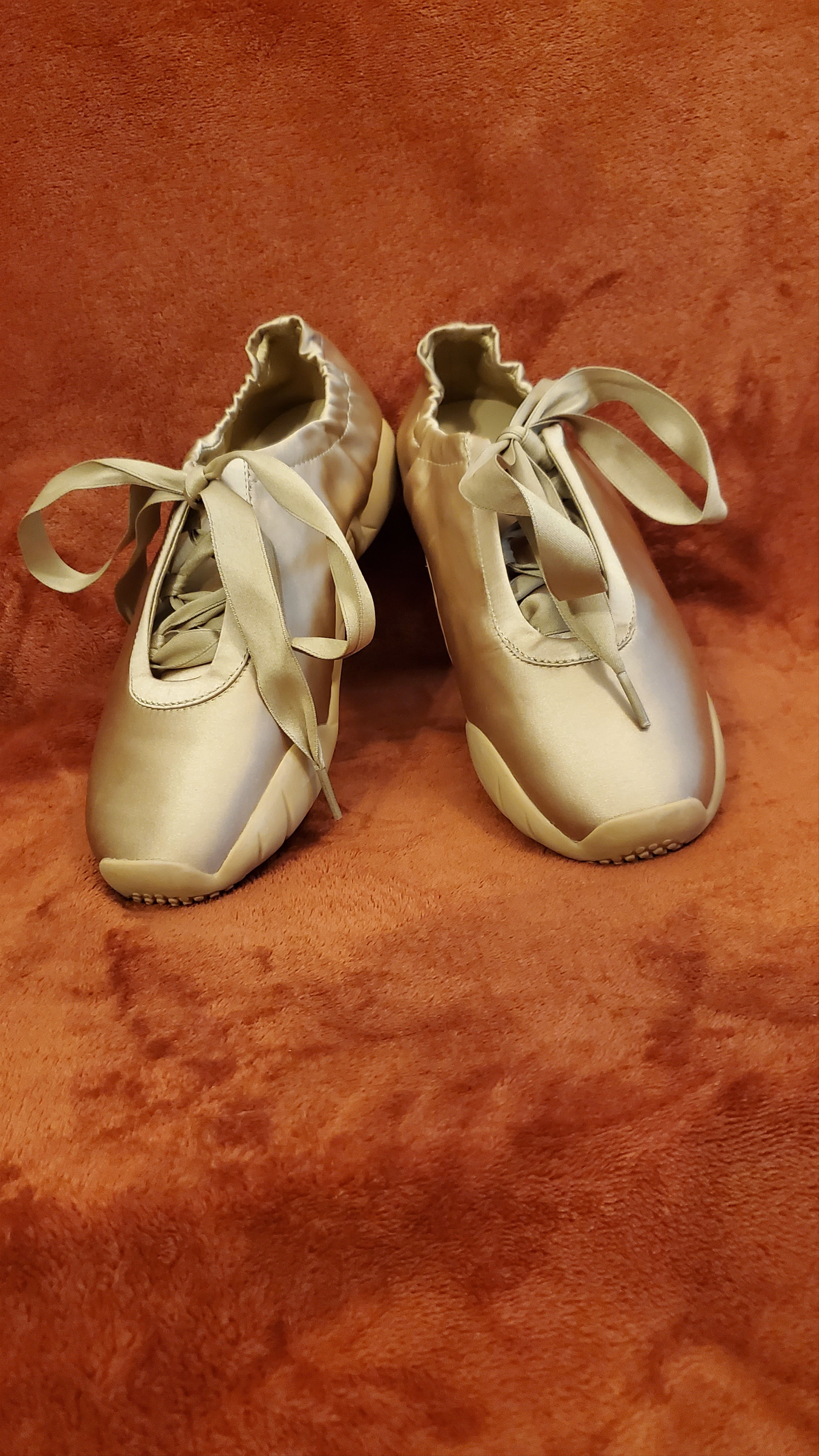 JW PEI GOLD BALLERINA /BALLET SNEAKERS Size US 8.5 / IT 38.5 - 3 Thumbnail