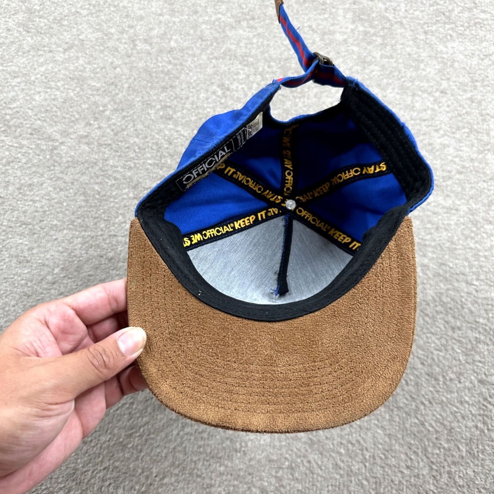 Vintage Official Crown of Laurel Hat Cap Blue Strap Back Adjustable Streetwear Headwear Casual Mens Hat Size ONE SIZE - 6 Thumbnail