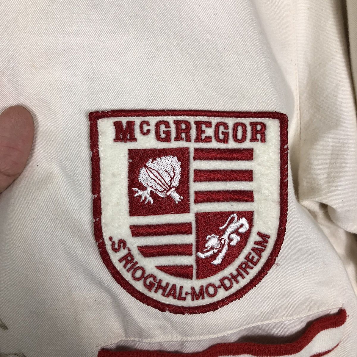 Japanese Brand 🔥90’s Vintage College Bomber Design Sweatshirt Mc’Gregor Size US M / EU 48-50 / 2 - 13 Thumbnail