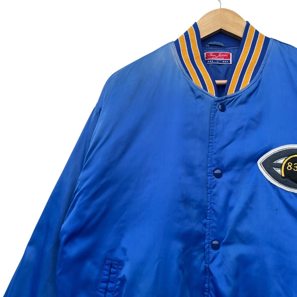 NHL × Vintage 💥Vintage NRL Bomber Rugby Eaglet Team Jacket Size US L / EU 52-54 / 3 - 3 Thumbnail