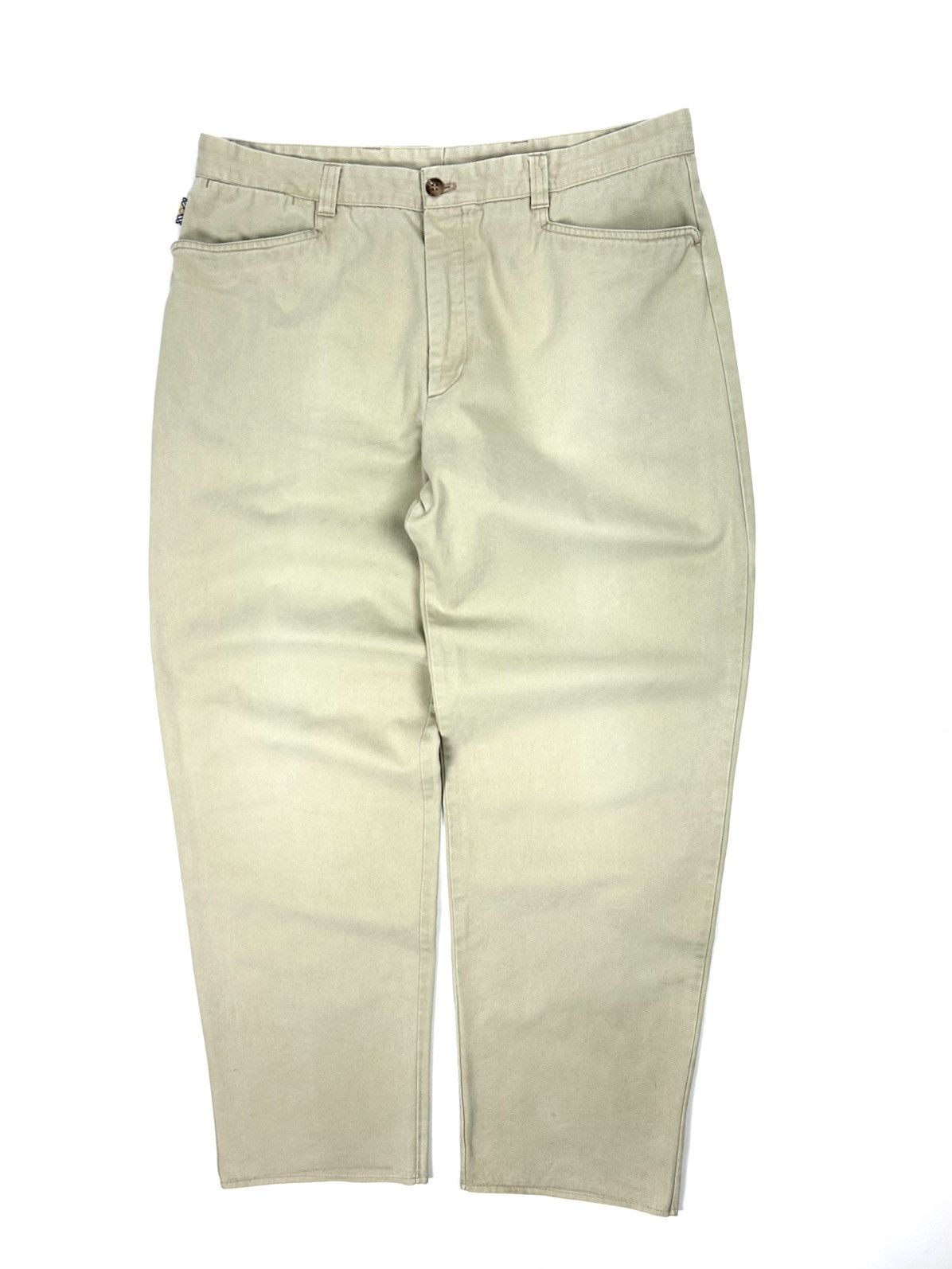 Burberry Vintage Burberry London Casual Pants In Soft Cream Jeans Size US 32 / EU 48 - 1 Thumbnail