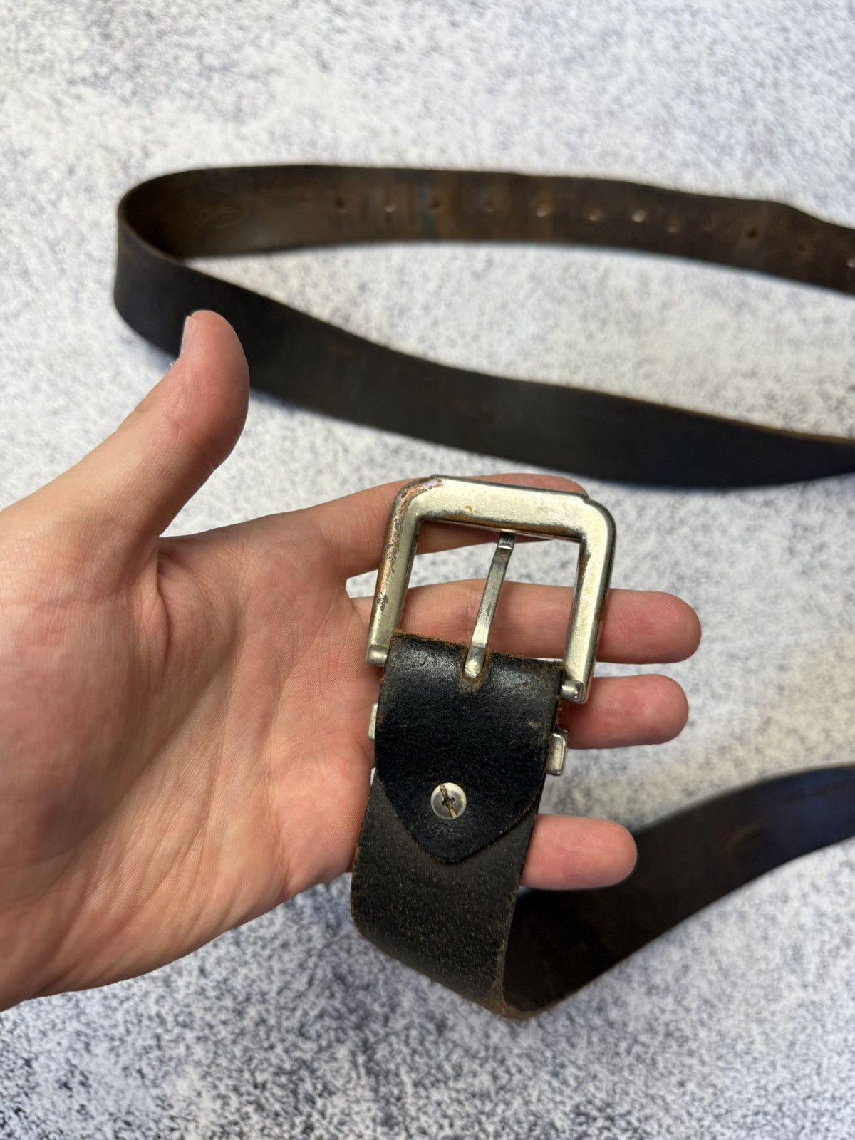 Diesel Vintage Diesel Belts Leather Japanese Brand Y2K streetwear Size ONE SIZE - 8 Thumbnail