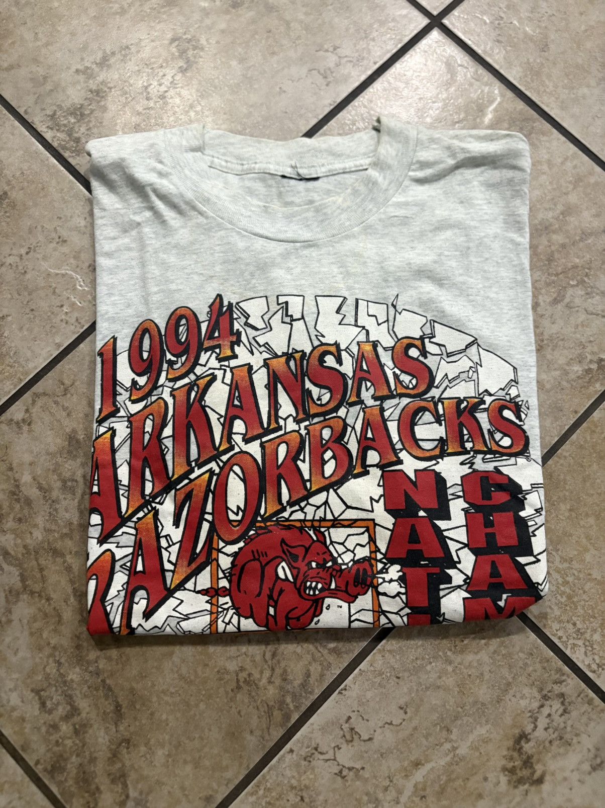 Vintage Vintage ncaa tee Size US XL / EU 56 / 4 - 1 Thumbnail