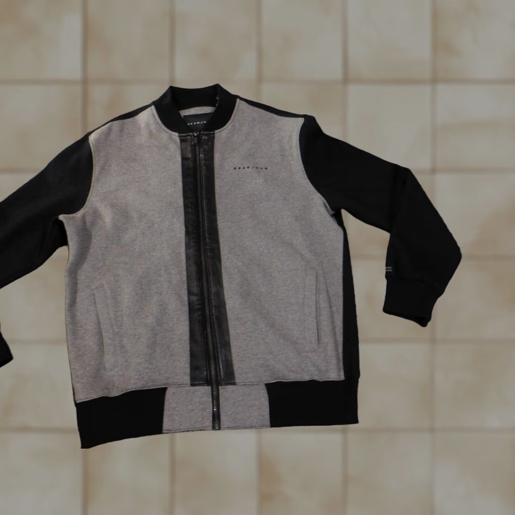 Sean John Sean John Jacket Mens L Gray Zip Bomber Retro Vintage Y2K Casual Size US L / EU 52-54 / 3 - 1 Thumbnail
