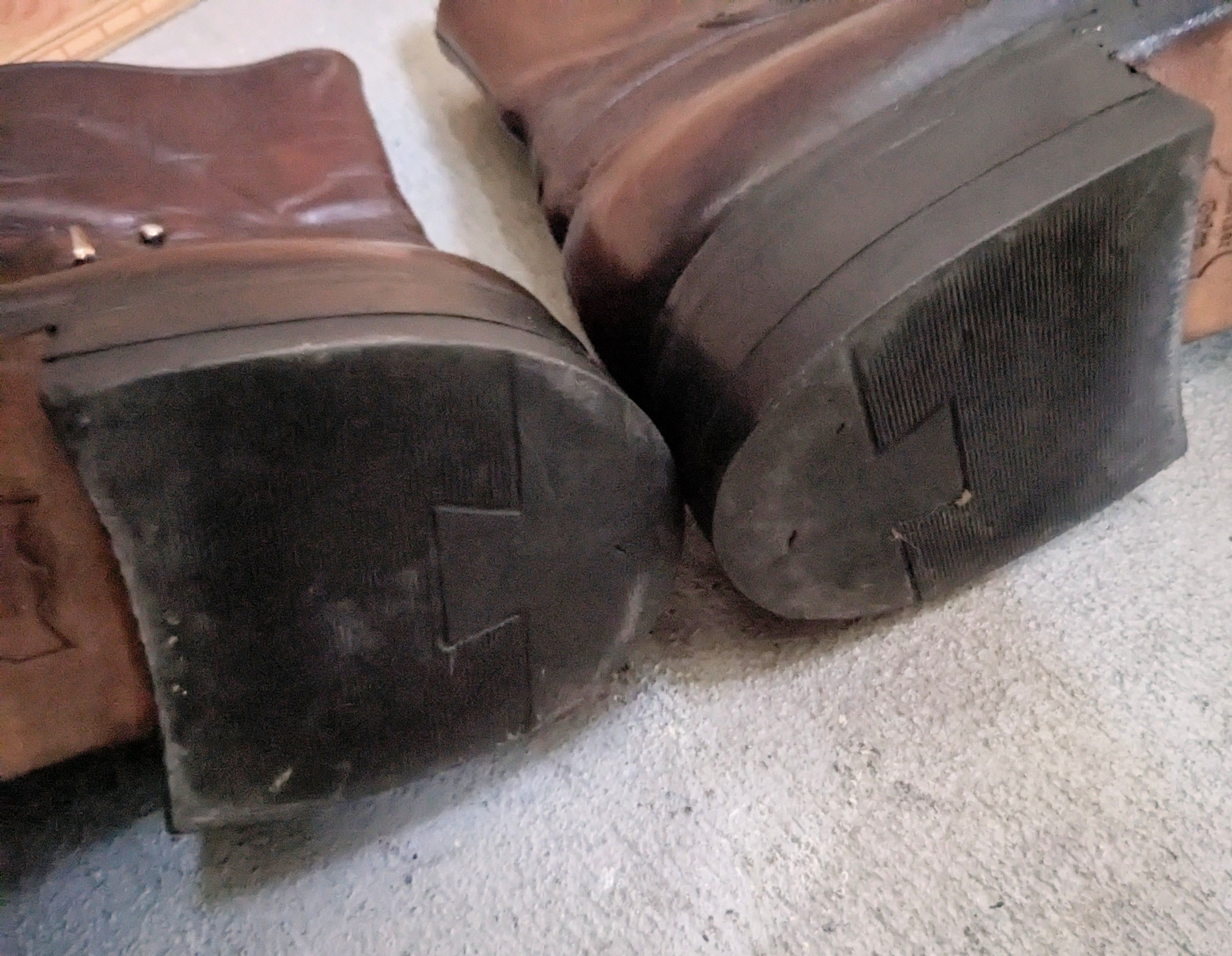 Sears Vintage Sears Side Zip Boots Brown Leather 8.5 D Size US 8.5 / EU 41-42 - 14 Thumbnail