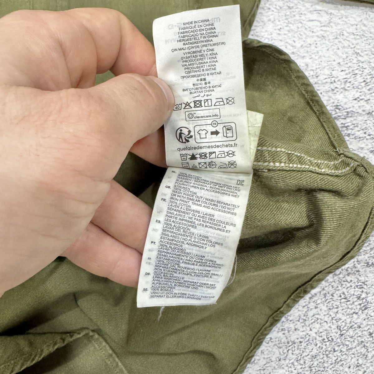 Designer × G-Star G-Star RAW Olive Marine Slim Shirt M size Size US M / EU 48-50 / 2 - 13 Thumbnail