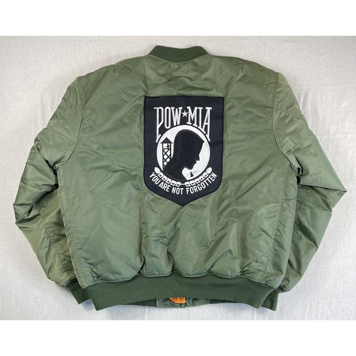 vintage-rothco-military-pow-mia-usaf-ma-1-reversible-bomber-coat-flight