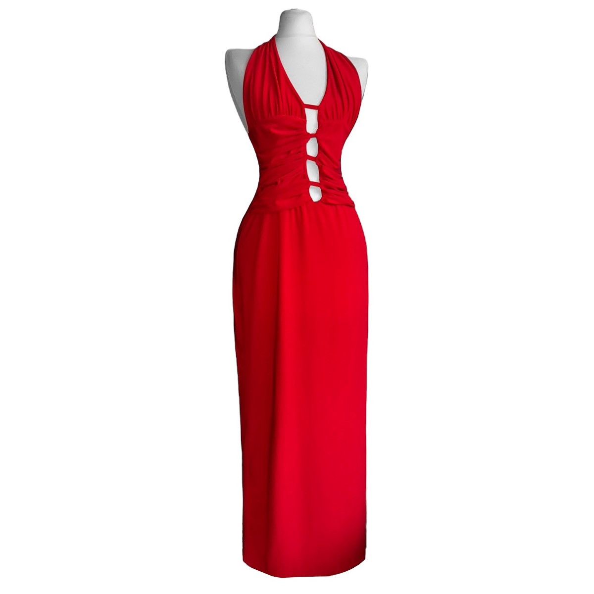 Vintage Beautiful mermaid long dress with an open back Size S / US 4 / IT 40 - 2 Thumbnail