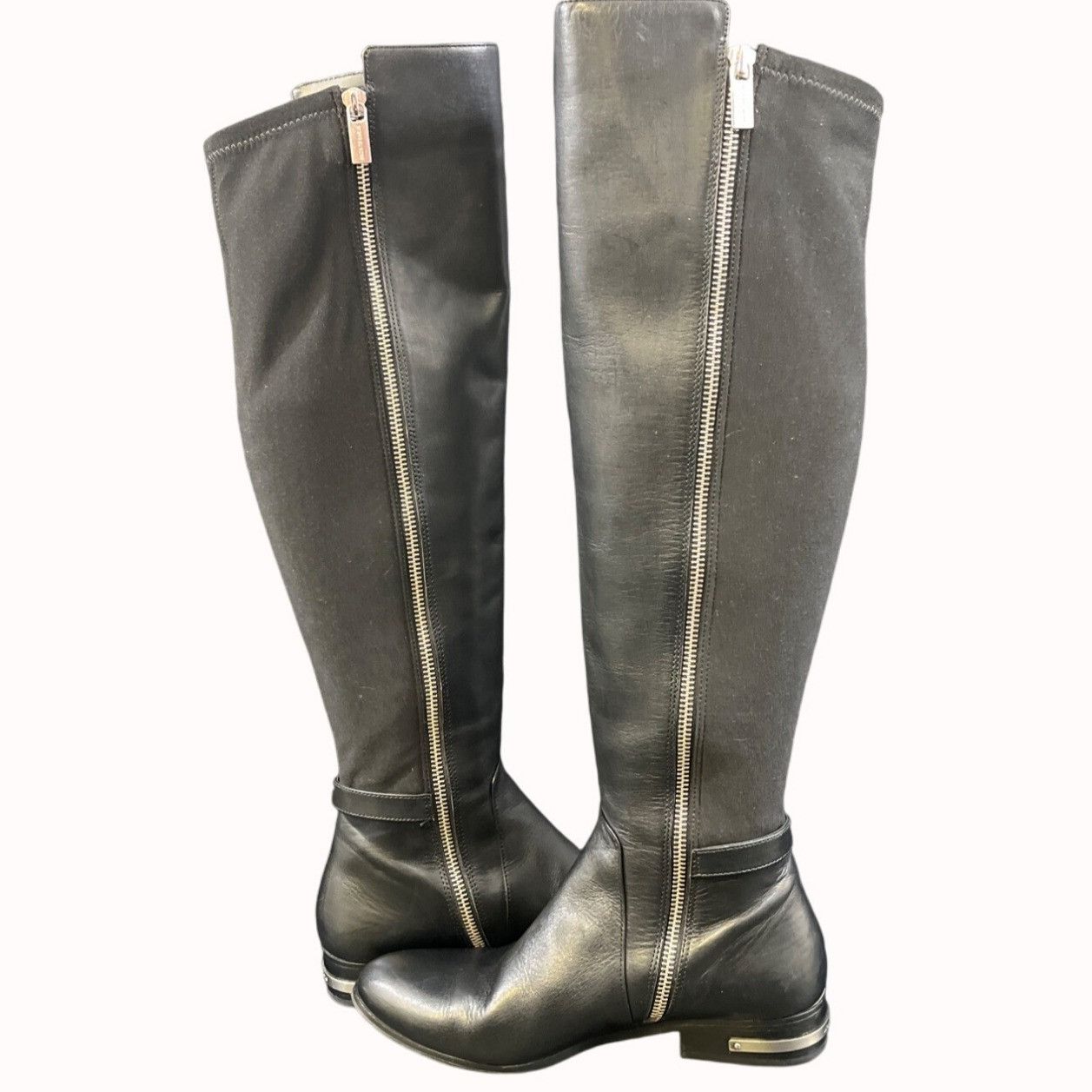 Michael Kors Michael Michael Kors Women's Black Riding Boots/Knee High Sz Size US 6.5 / IT 36.5 - 4 Thumbnail