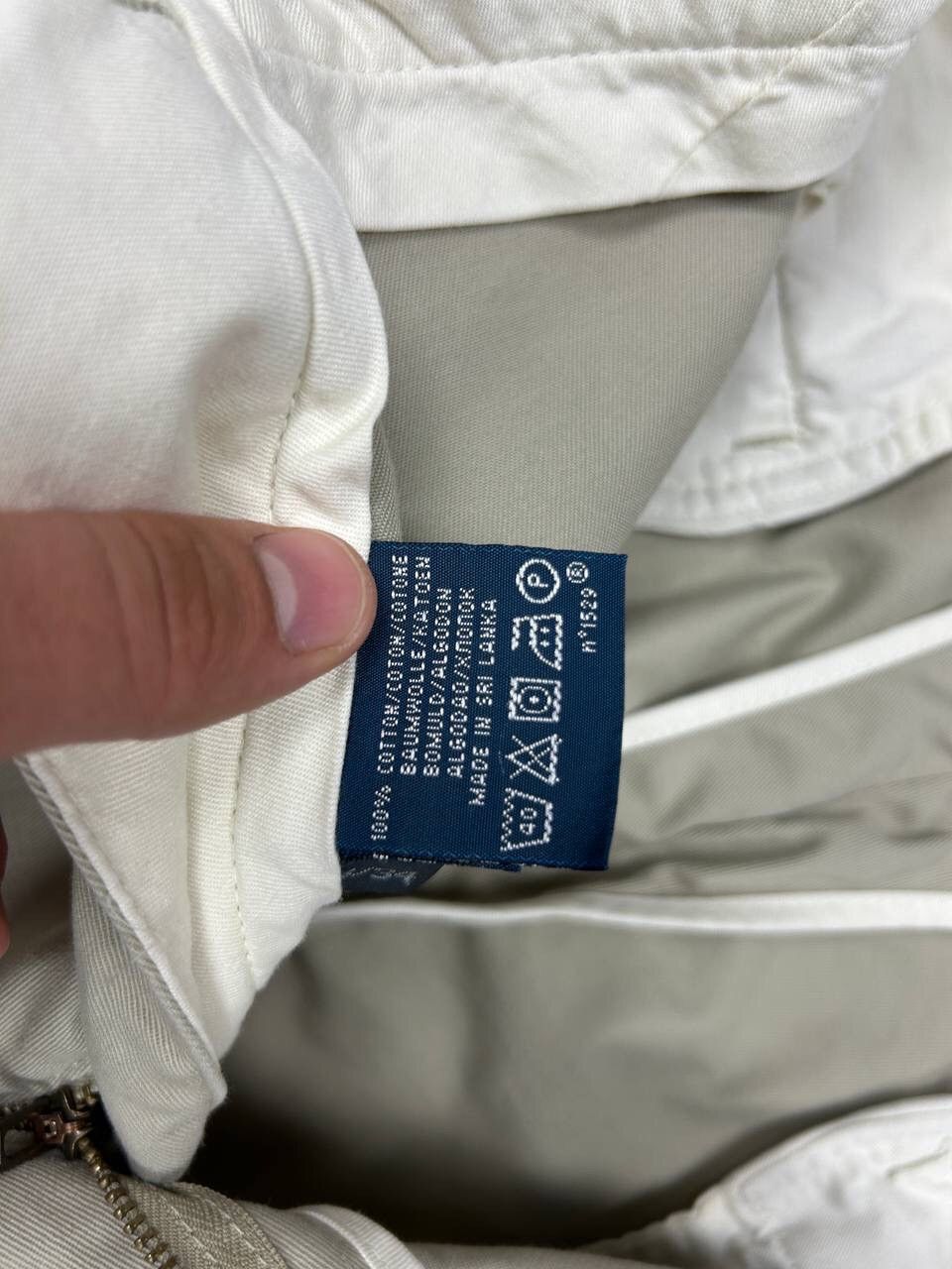 Polo Ralph Lauren × Vintage Vintage Polo Ralph Lauren Y2K Style Gordon Chino Beige Pants Size US 38 / EU 54 - 13 Thumbnail
