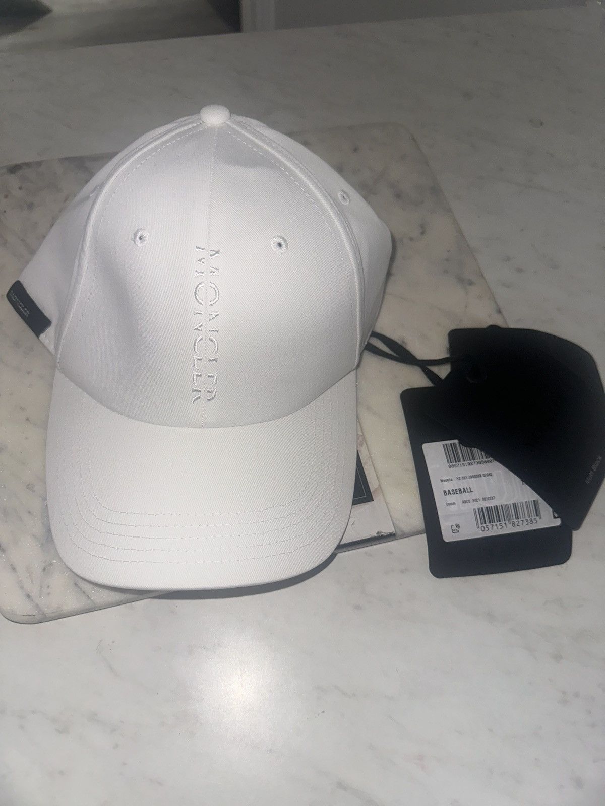 Moncler Moncler white hat Size ONE SIZE - 1 Thumbnail