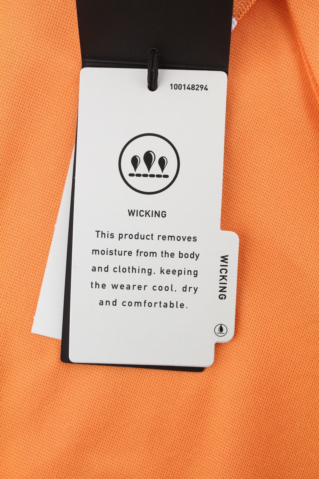 RLX Ralph Lauren GOLF XS Orange Polo Wicking Tee 84714 Size XS / US 0-2 / IT 36-38 - 6 Thumbnail