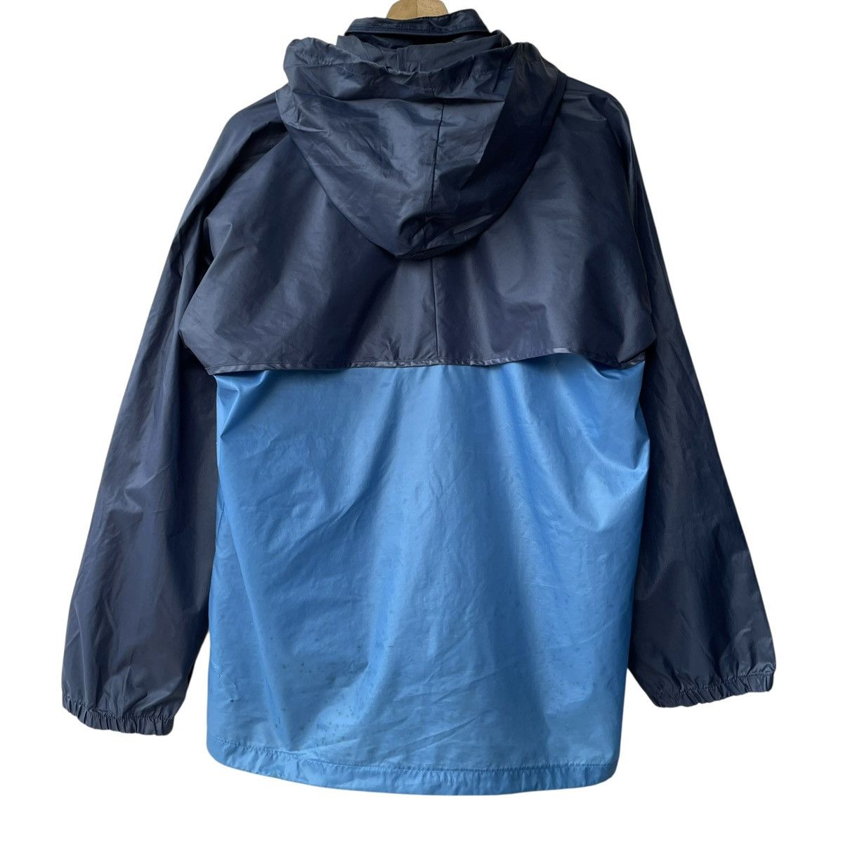 Adidas Adidas Trefoil Bundeswehr Germany Navy Foldable Windbreaker Size US L / EU 52-54 / 3 - 2 Thumbnail