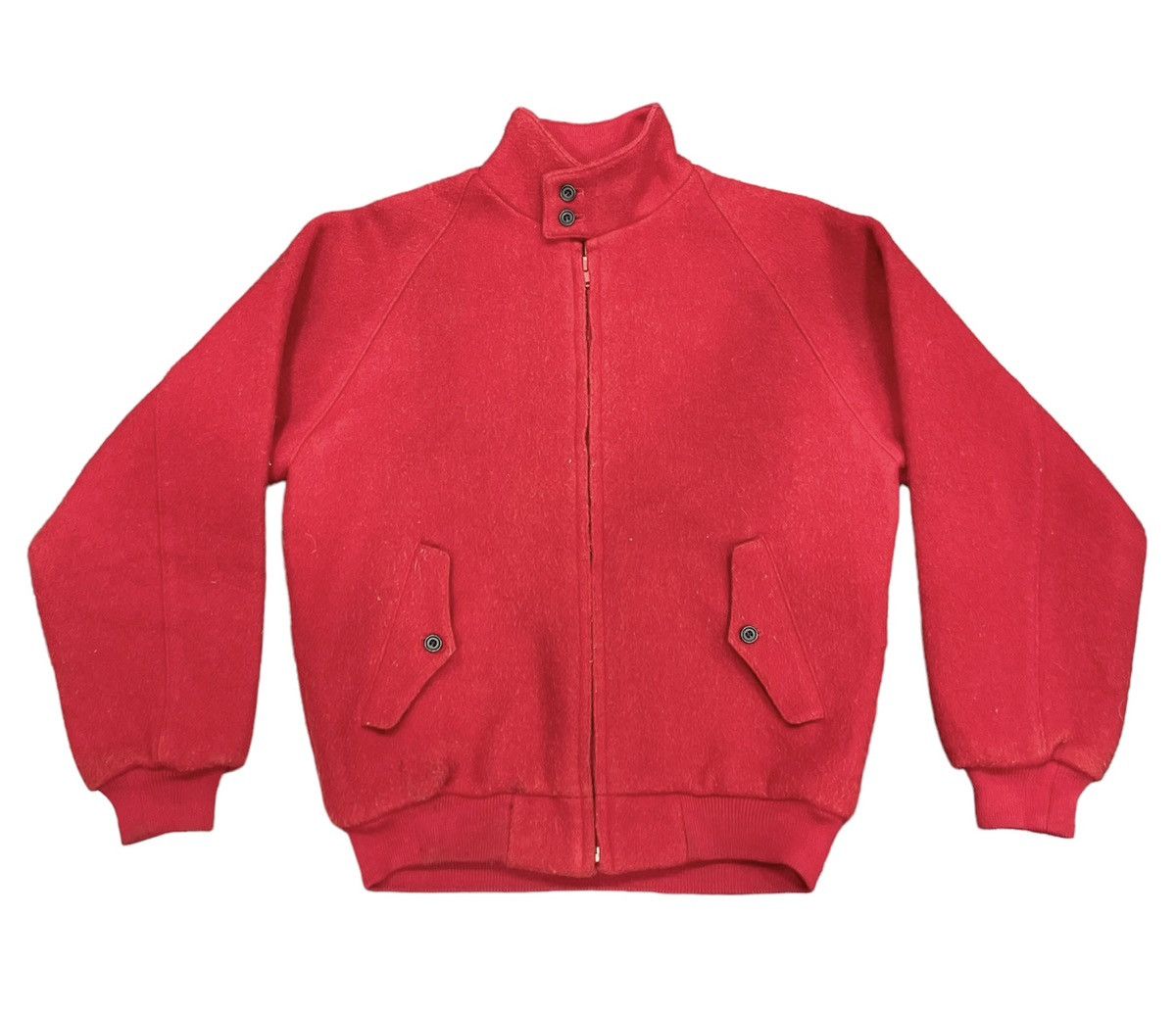 VINTAGE BARACUTA G-40 WOOL HARRINGTON JACKET