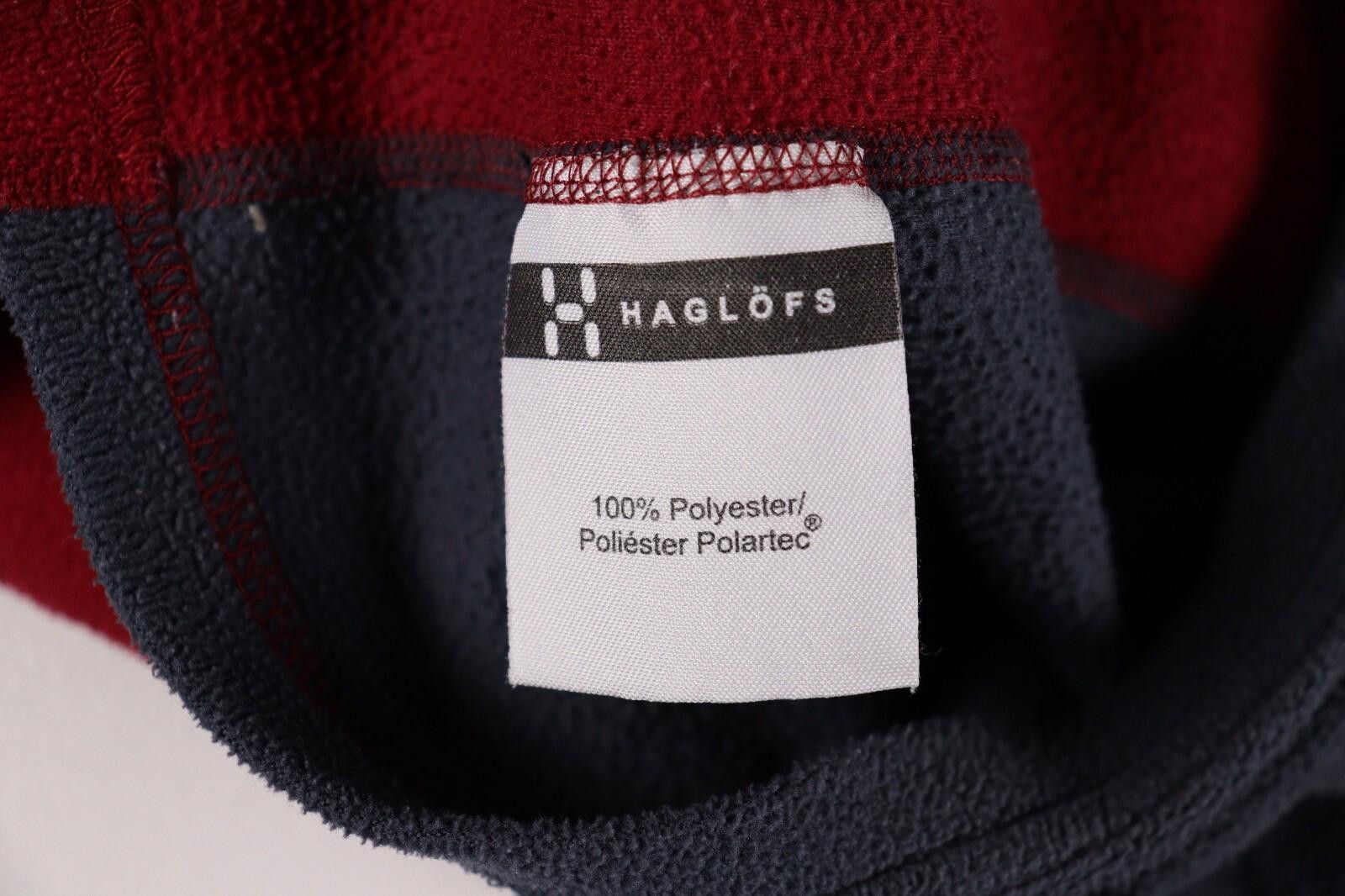 Haglofs Haglöfs 1/4 Zip Long Sleeve Fleece Sweater Size UK 14 EU 42 Size M / US 6-8 / IT 42-44 - 11 Thumbnail