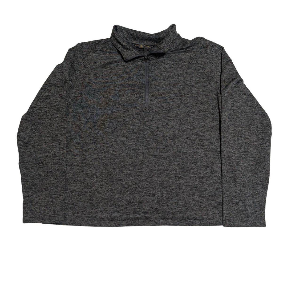 Unknown London Stretch the Rules Gray Quarter Zip Pullover XL Athletic Top Size L / US 10 / IT 46 - 5 Thumbnail