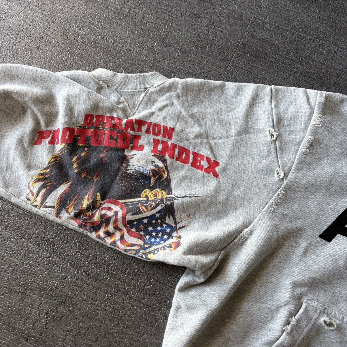 Protocol Index RECONSTRUCTED ZIP HOODIE PROJECT GR stk